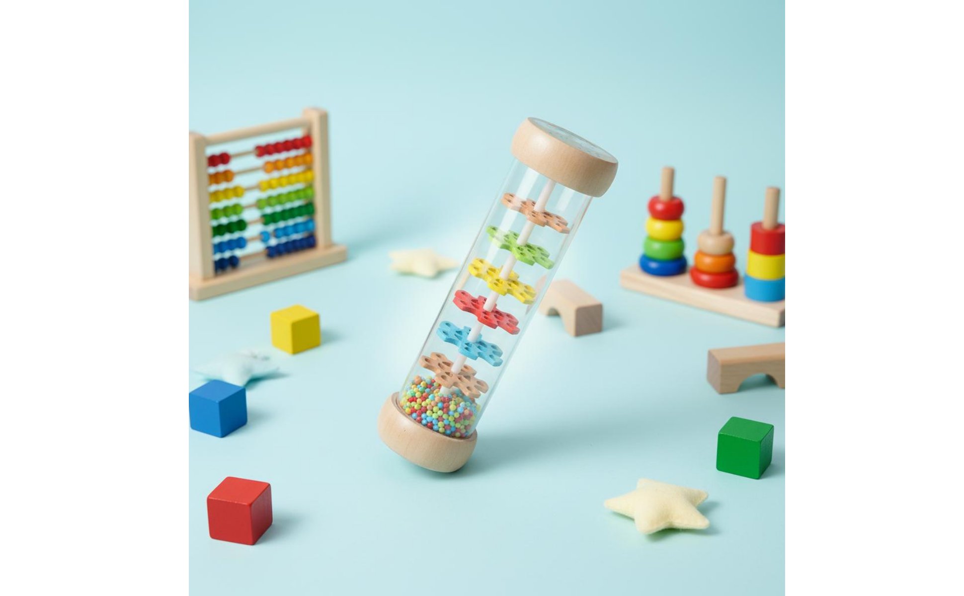 Rain Stick Music Teaching Tool Rain Sound Tube Early Learning for Classroom