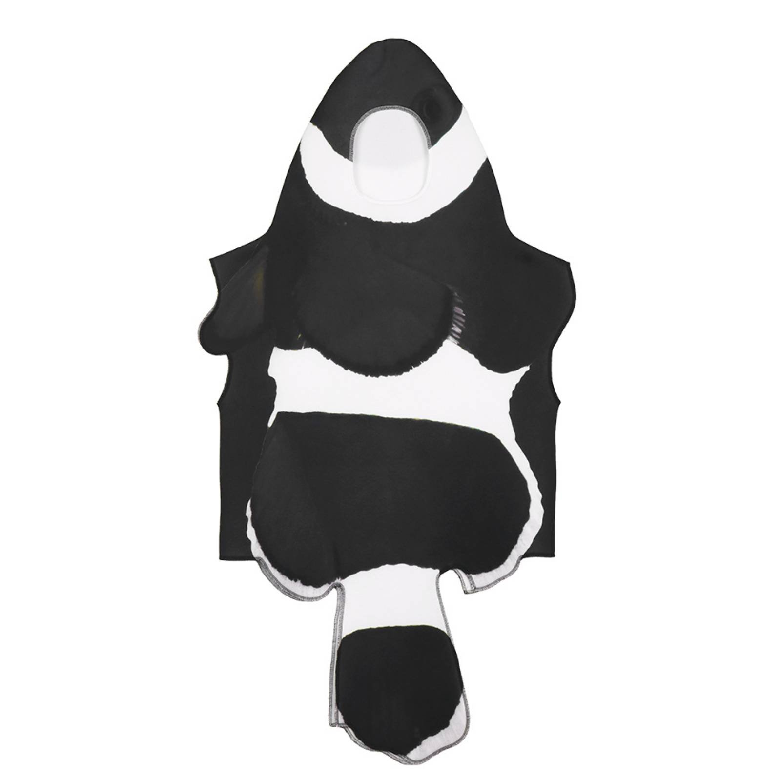 Black-and-White Critter Costume Sponge Material Black-and-White Critter Cosplay Suit Stuffed Tail