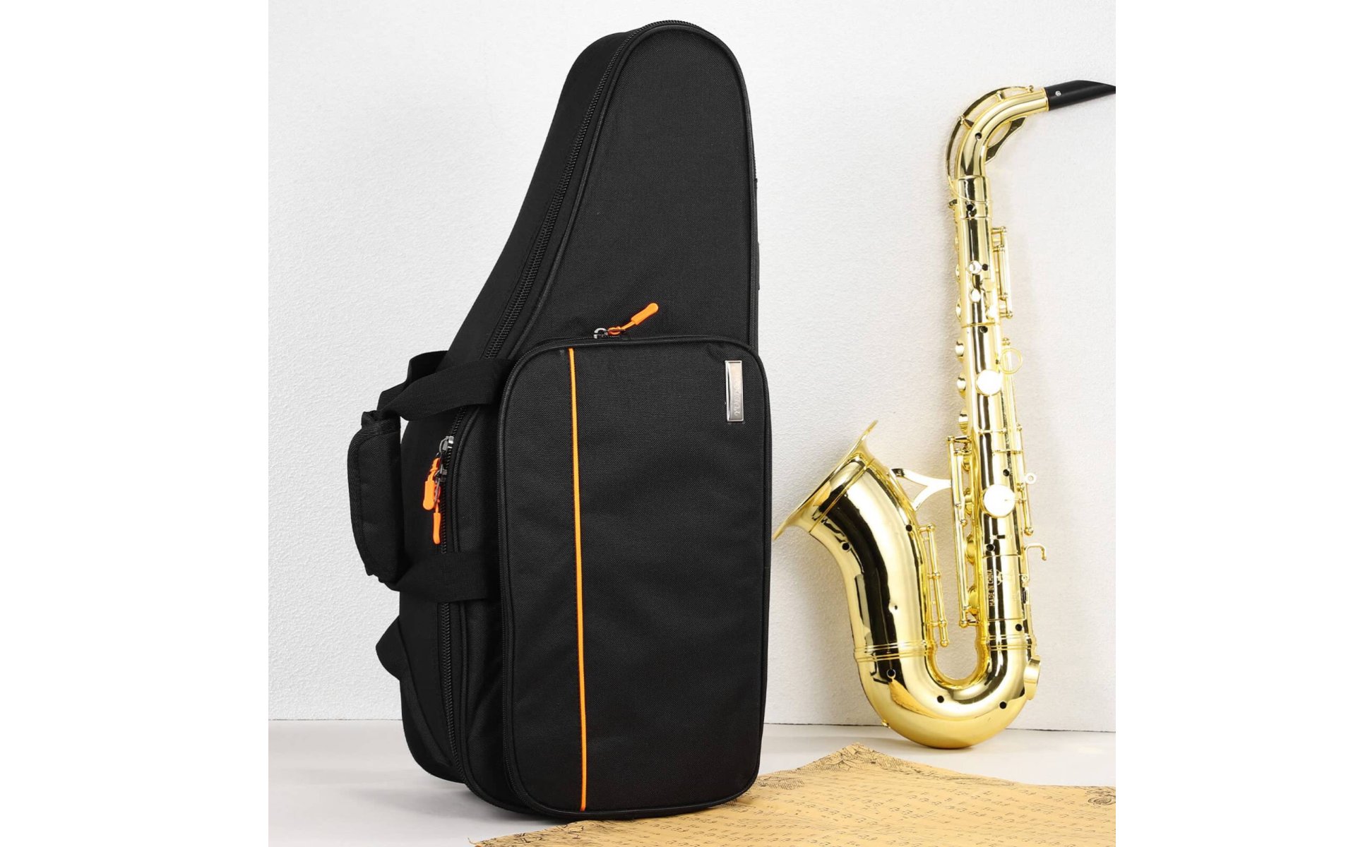 Alto Sax Backpack Case Thick Padded Alto Saxophone Backpack Case Lightweight