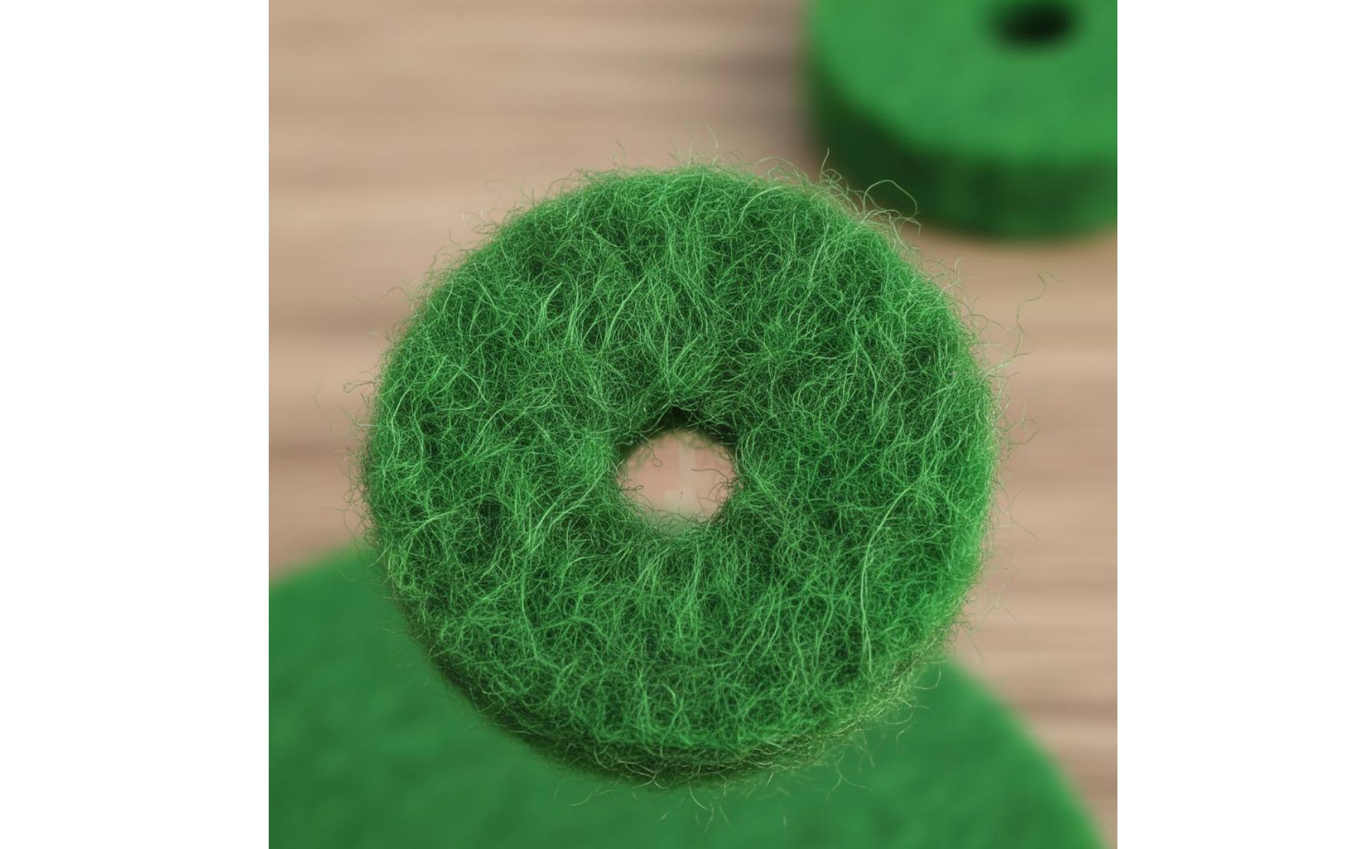 90 Pieces Wool Felt Washer Long-Lasting Piano Felt Washer Wear Resistant