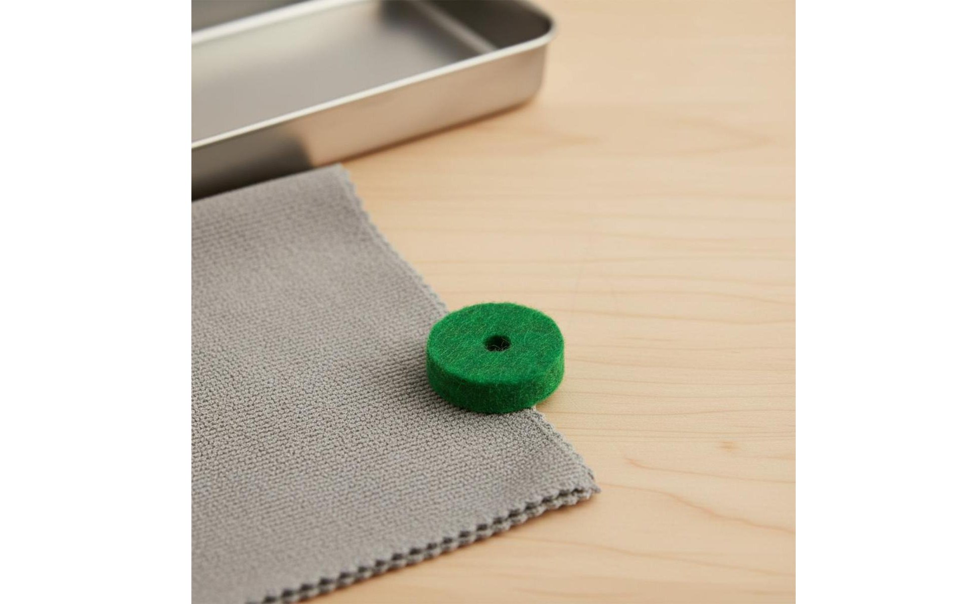 90 Pieces Wool Felt Washer Long-Lasting Piano Felt Washer Wear Resistant