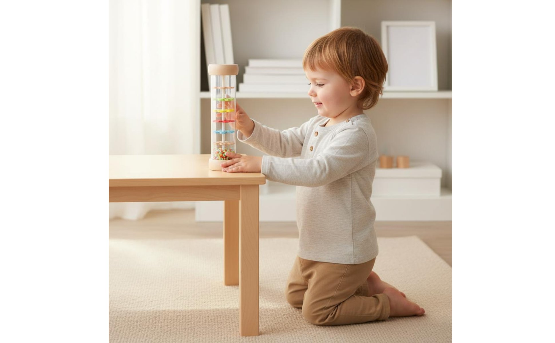 Rain Stick Music Teaching Tool Rain Sound Tube Early Learning for Classroom