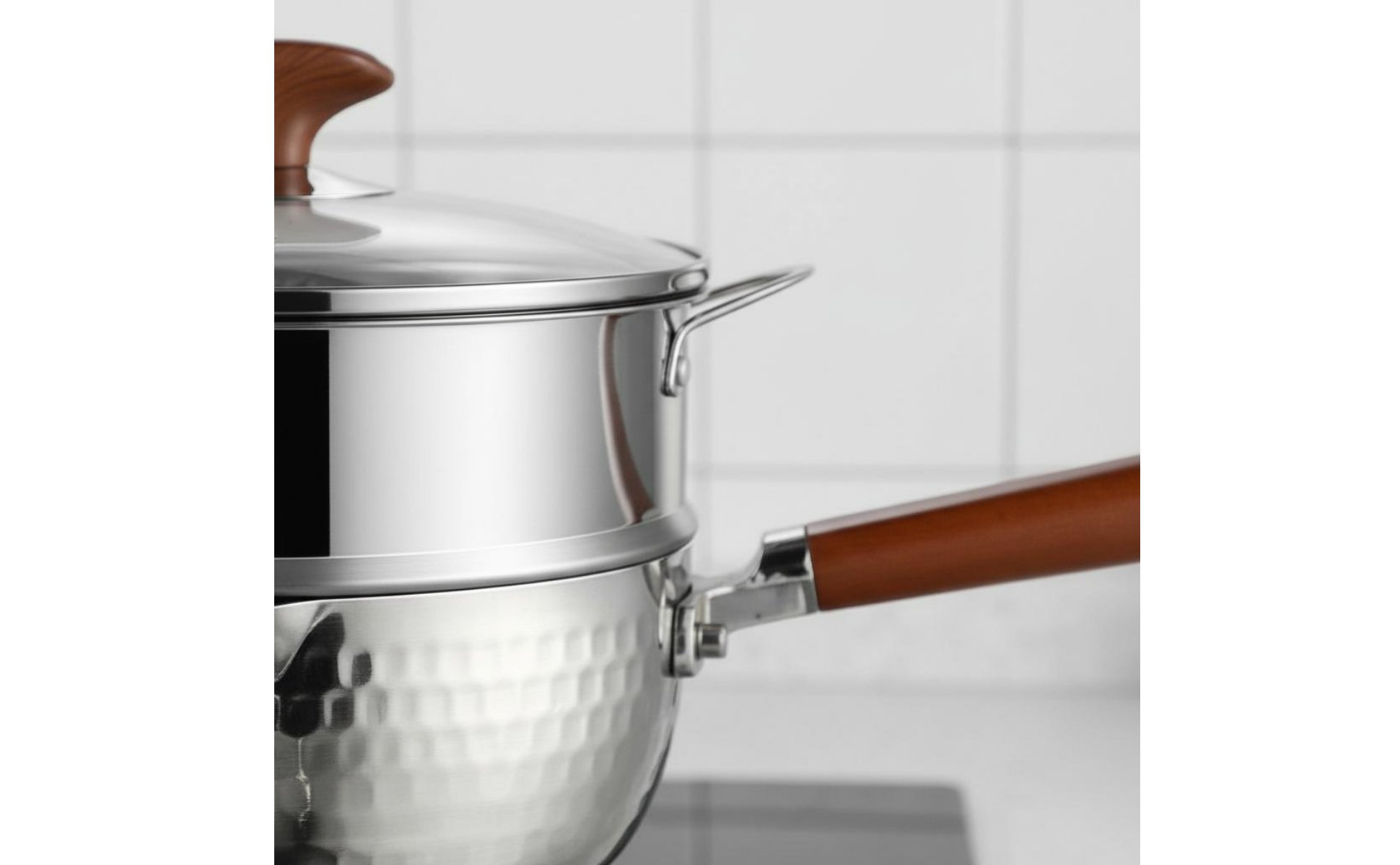 316L Stainless Steel Pot No Coating Japanese Design Ice Pot Single Handle
