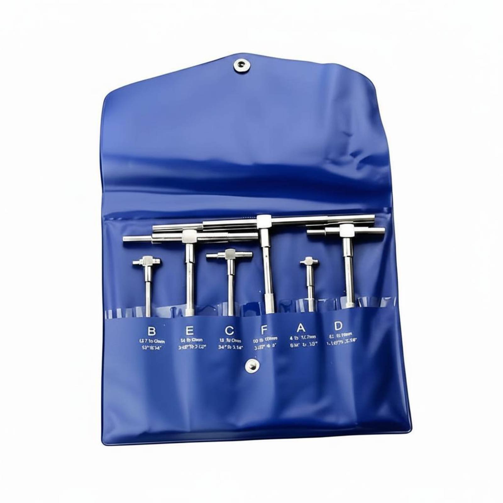 Telescopic Bore Gauge Accurate Measurement Adjustable Inner Gauge Easy to Store Measuring Tool for Machinists, Workshop, Factory