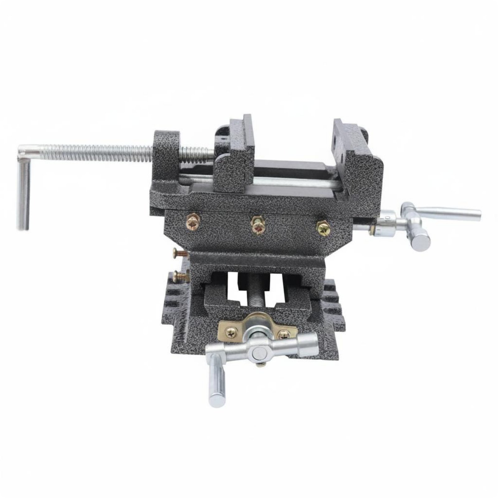 Cross Slide Vise Adjustable Workshop Tool Wide Jaw Opening for Professionals