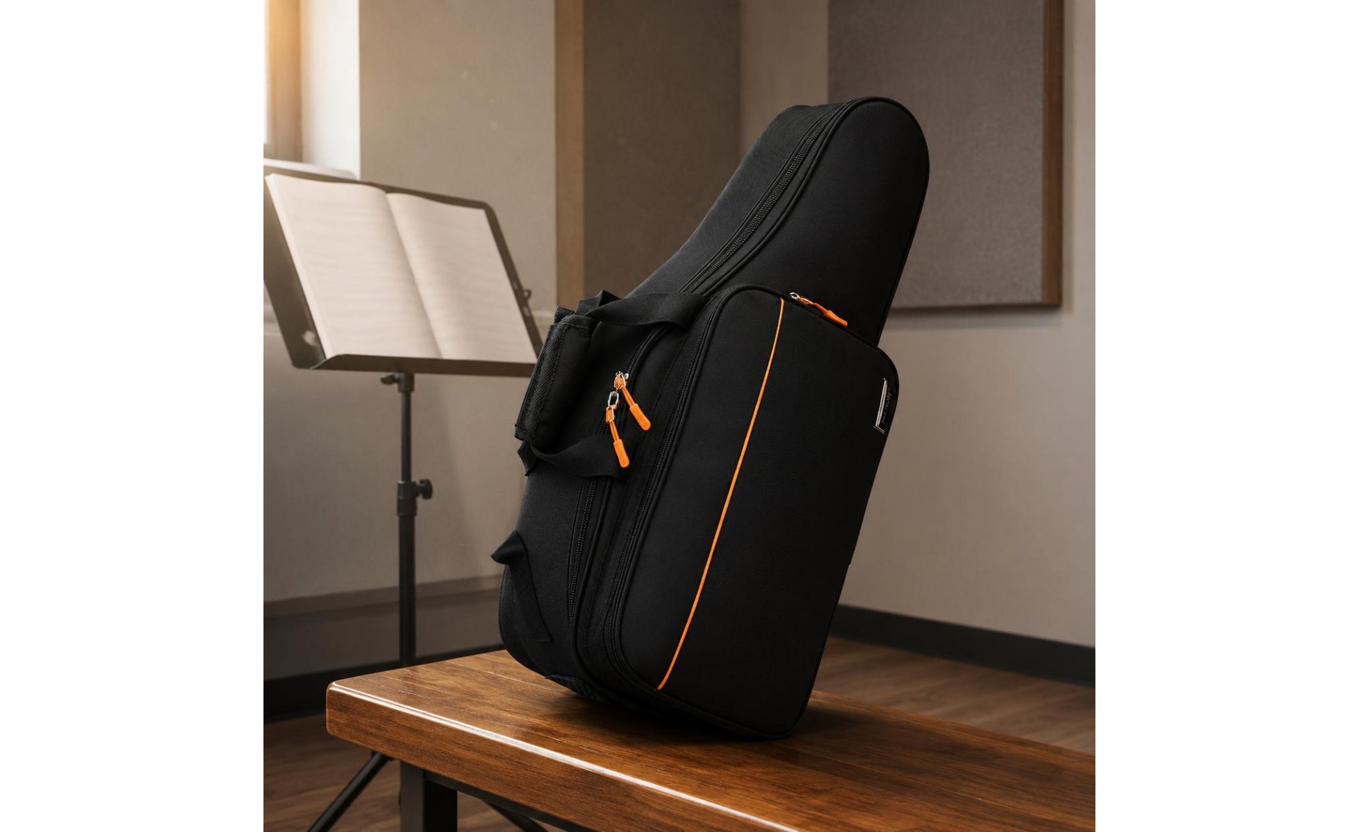Alto Sax Backpack Case Thick Padded Alto Saxophone Backpack Case Lightweight