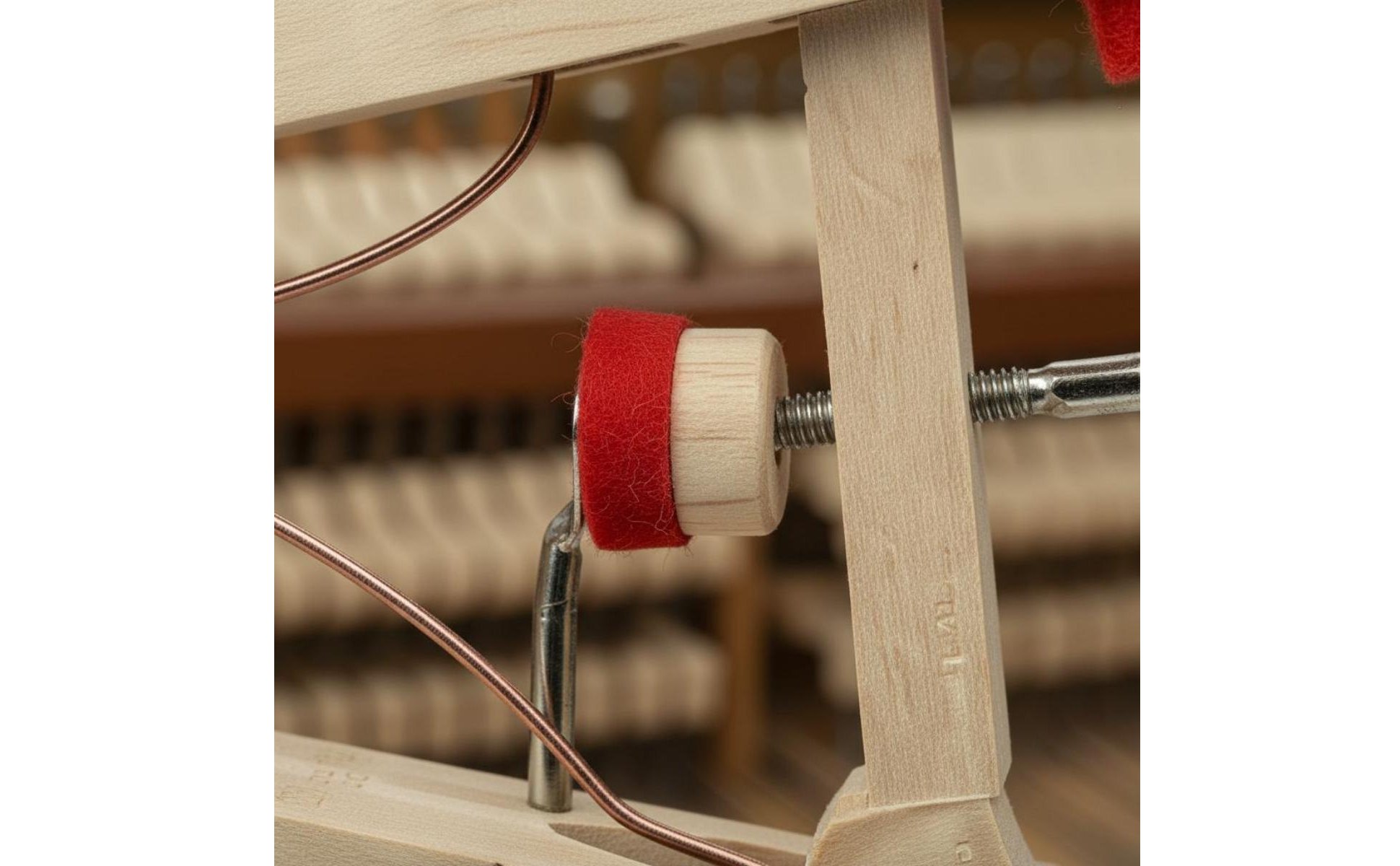 Grand Piano Action Connector Wooden Grand Piano Linkage Part Solid Wood