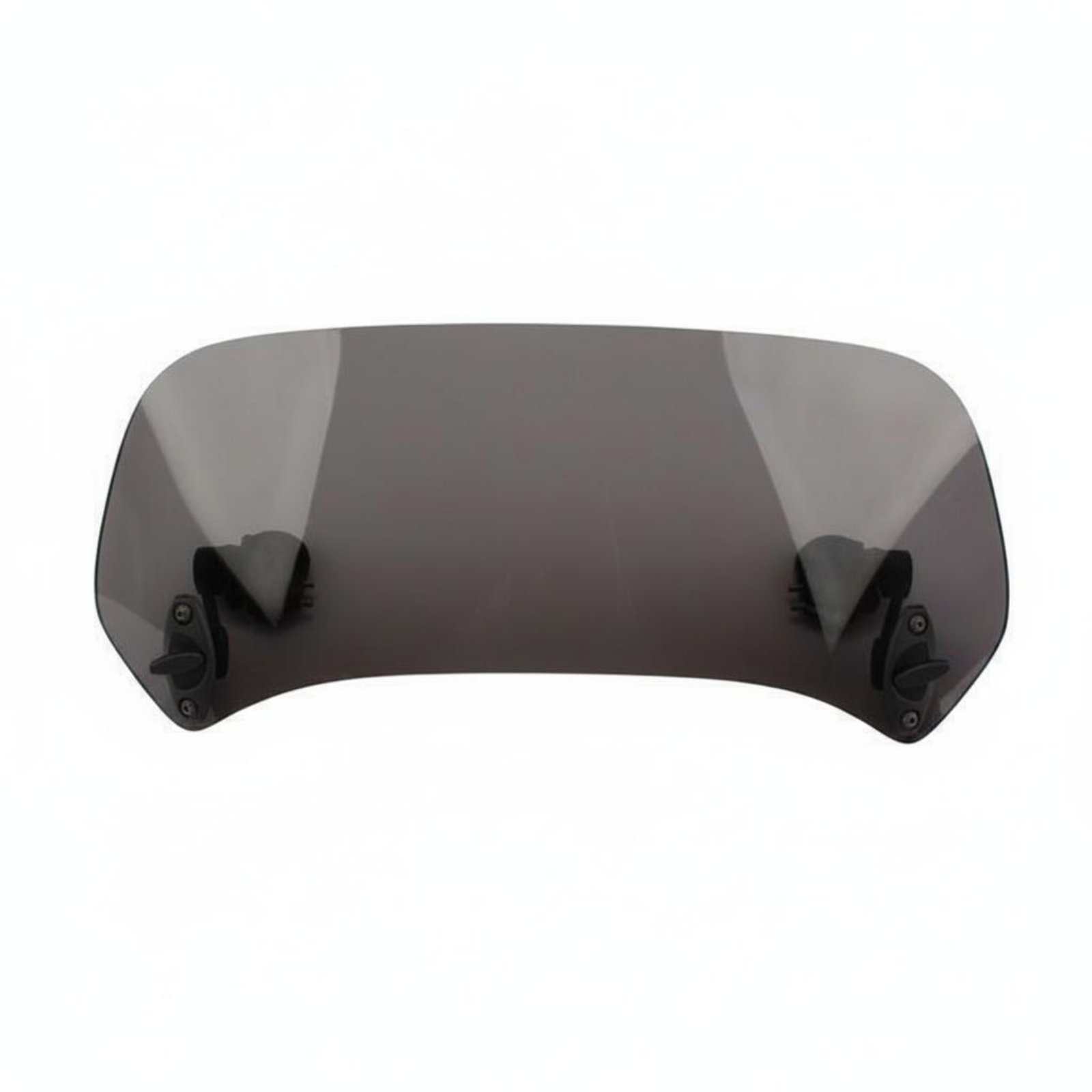 Adjustable Motorcycle Windshield Transparent Raised Front Windshield Wind Protection Front Windscreen Screen for Road Riding, Commuting