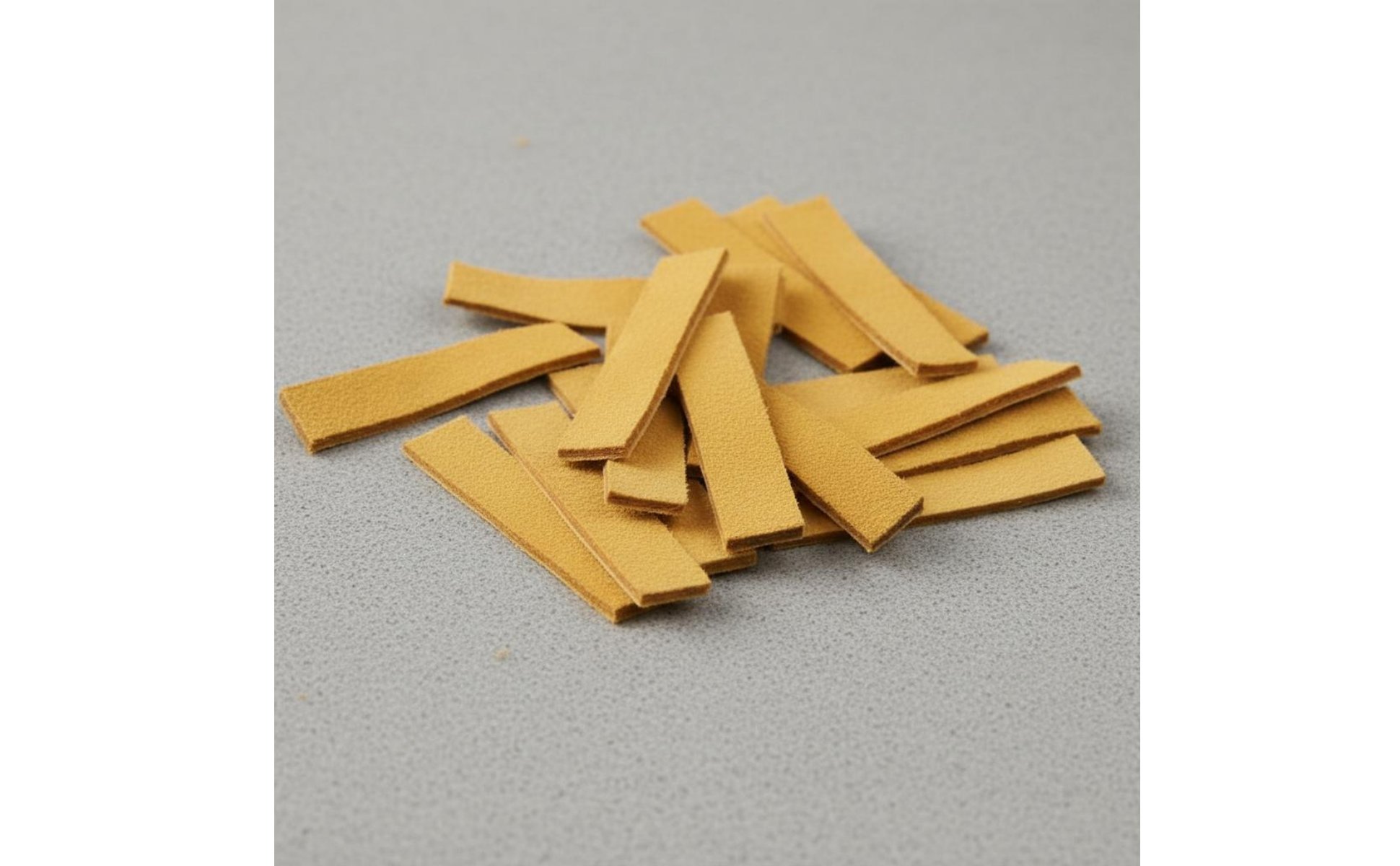 90 Pieces Piano Action Suede Repair Part Piano Suede Strip