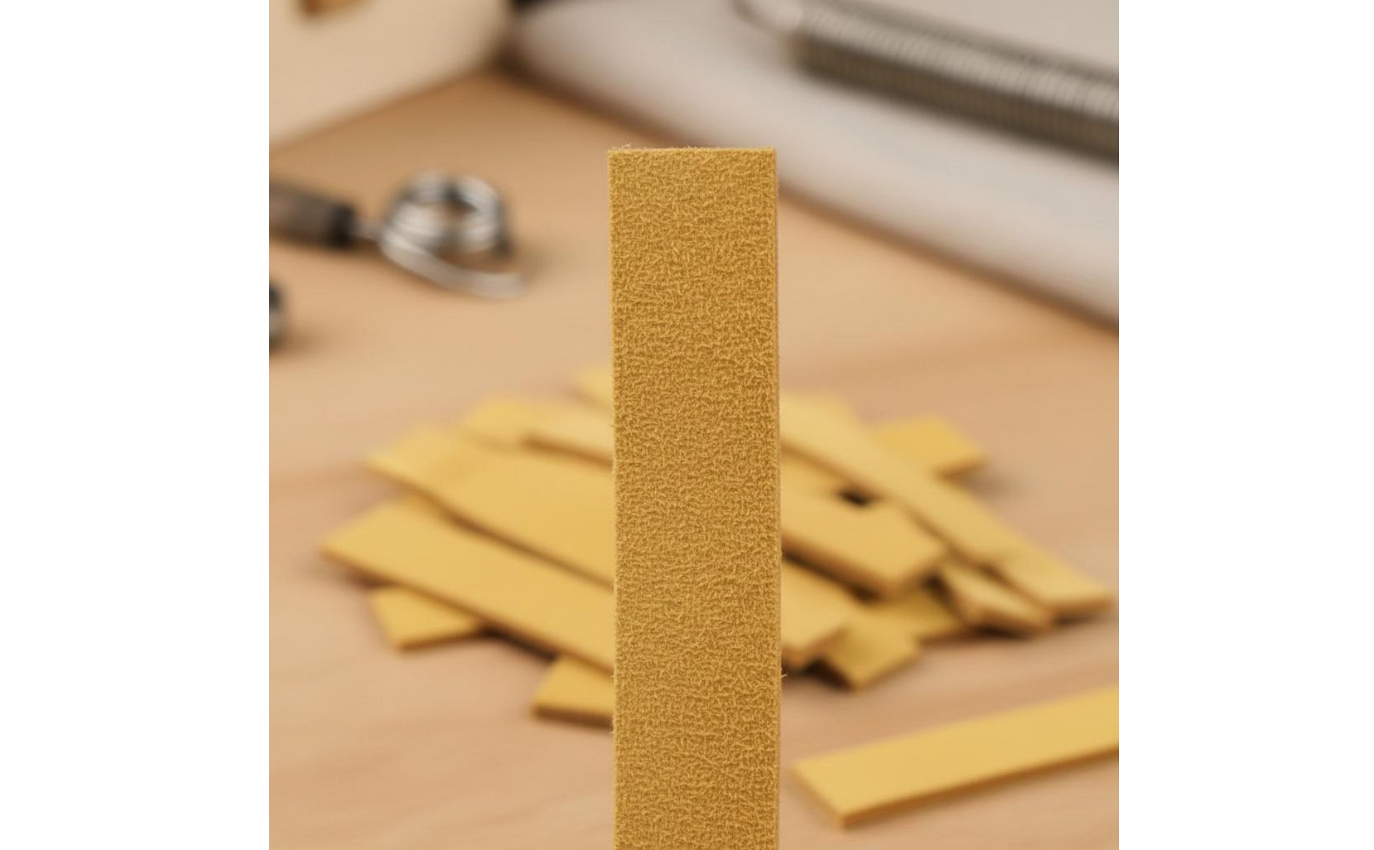 90 Pieces Piano Action Suede Repair Part Piano Suede Strip