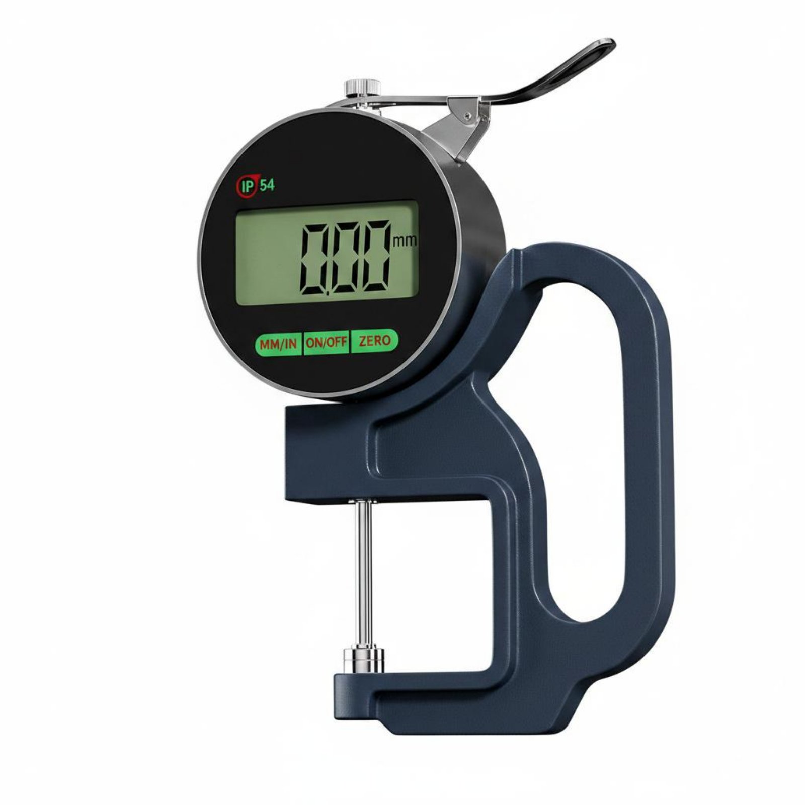 Digital Thickness Gauge Metric and Standard Electronic Thickness Meter Large Screen Measuring Instrument for Workshop, Research Facility