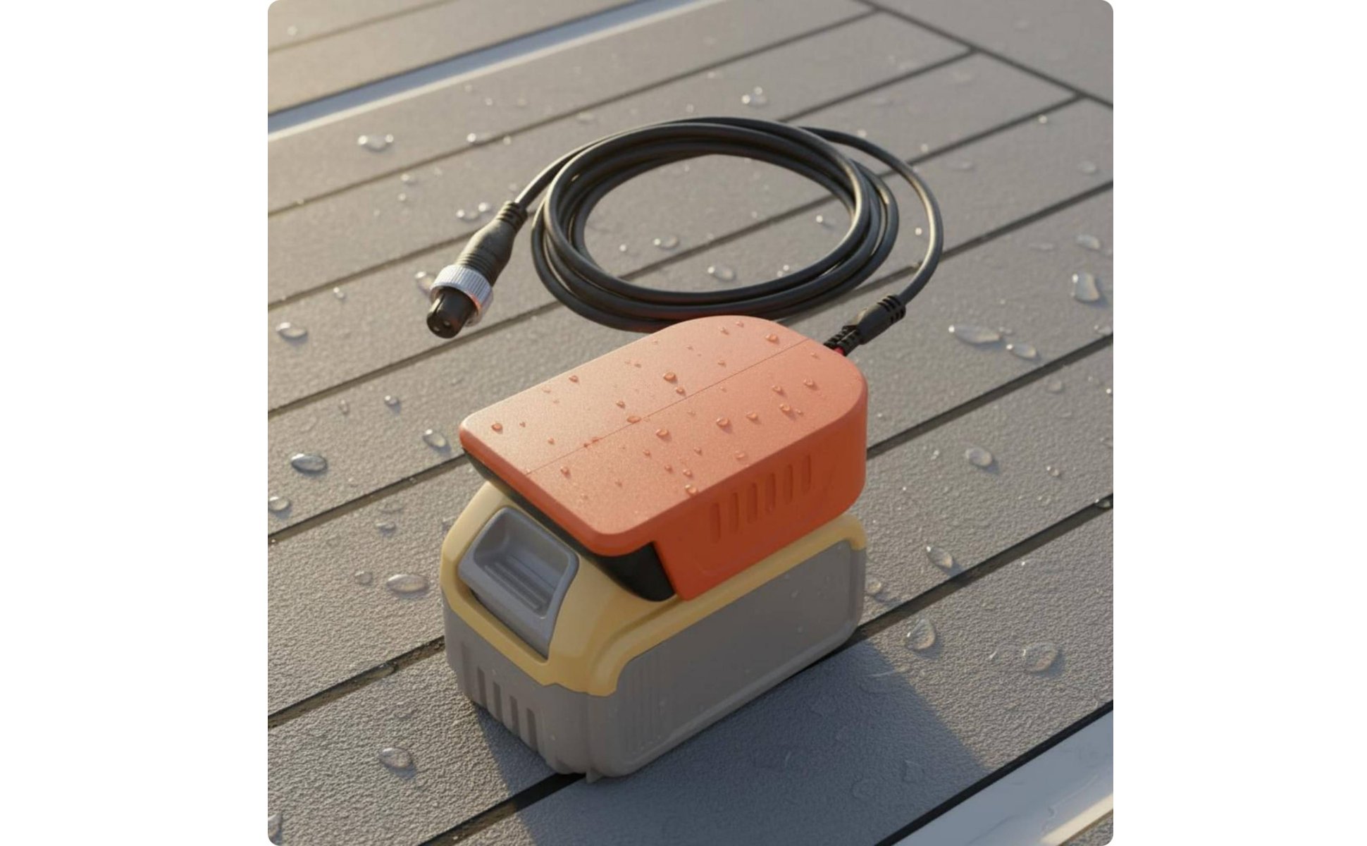 Câble Moulinet Électrique Compatible Batteries Lithium Cordon Moulinet de Pêche