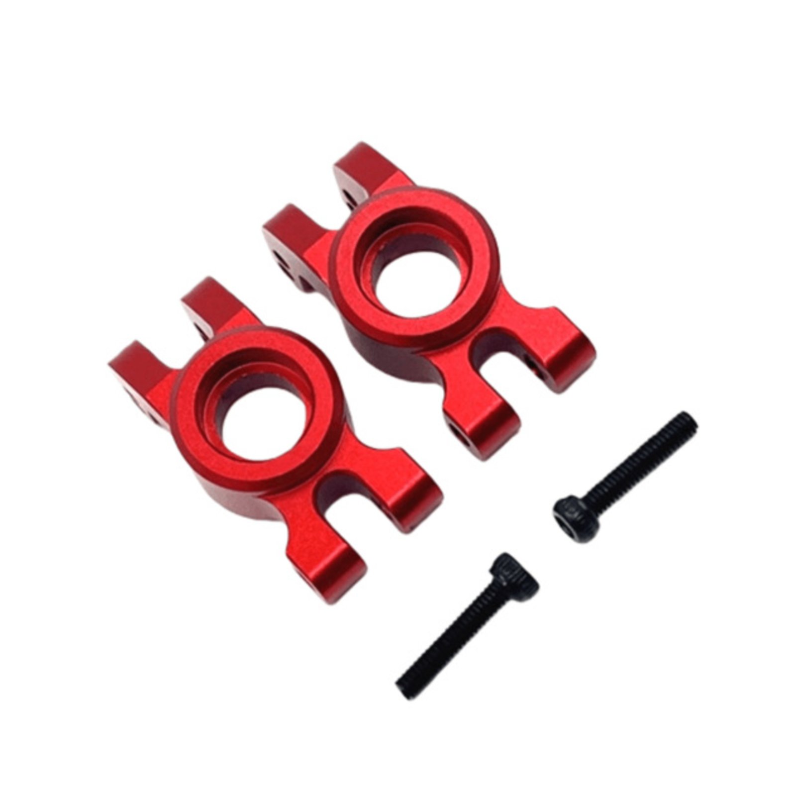 RC Car Rear Hub Aluminum Rear Wheel Hub Assembly Stable Structure Hobby Vehicle Part