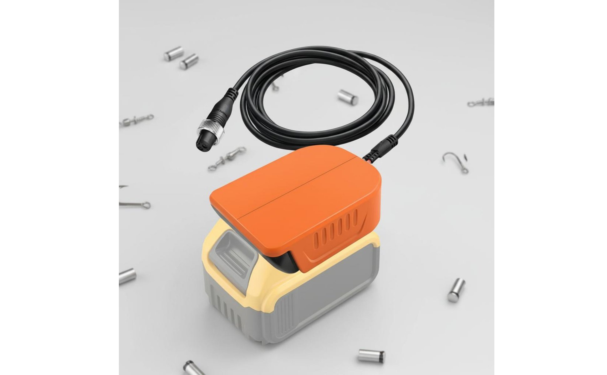 Câble Moulinet Électrique Compatible Batteries Lithium Cordon Moulinet de Pêche