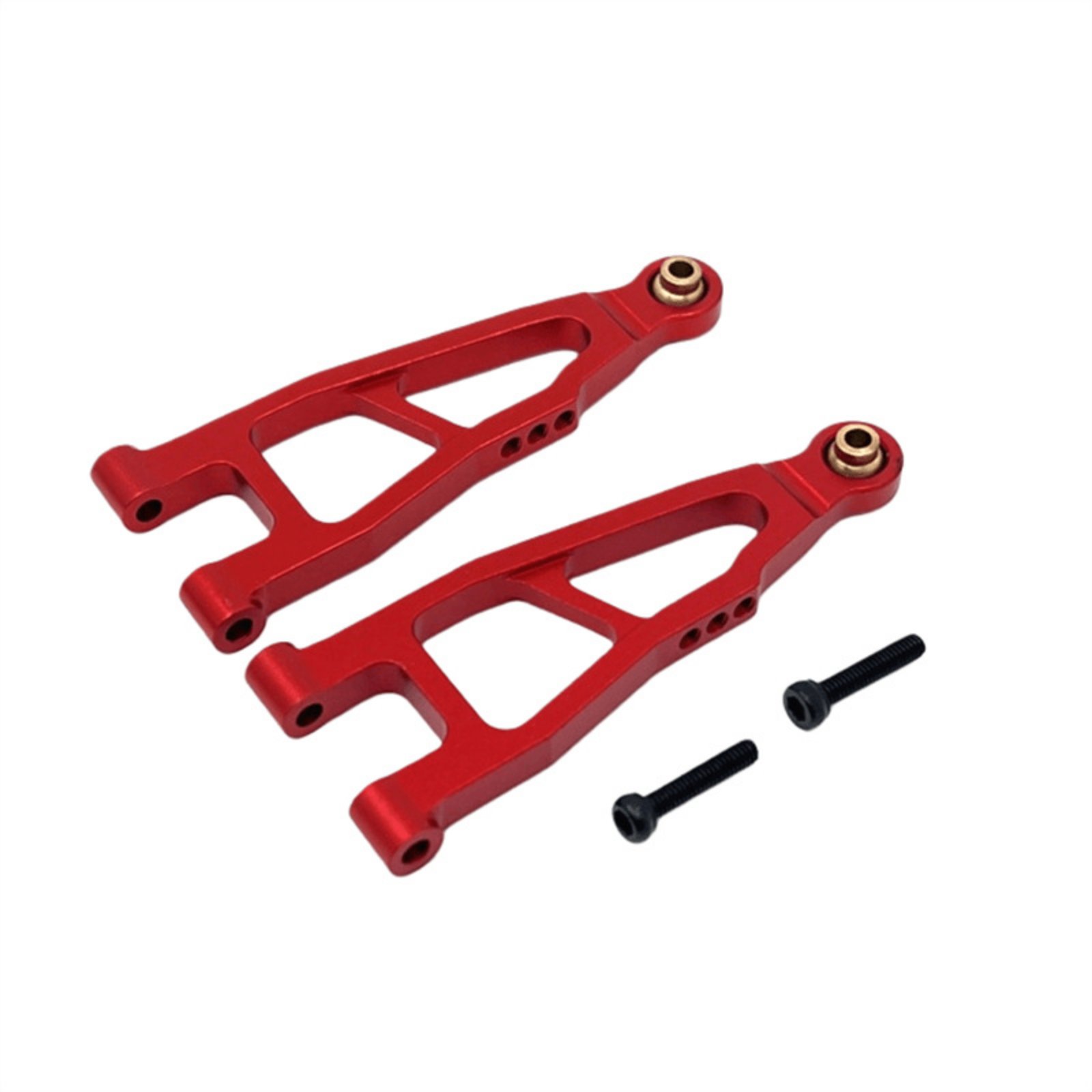 2 Pieces 18208 Front A Arm Sandblasted Surface 1/18 RC Front Arm for Repair