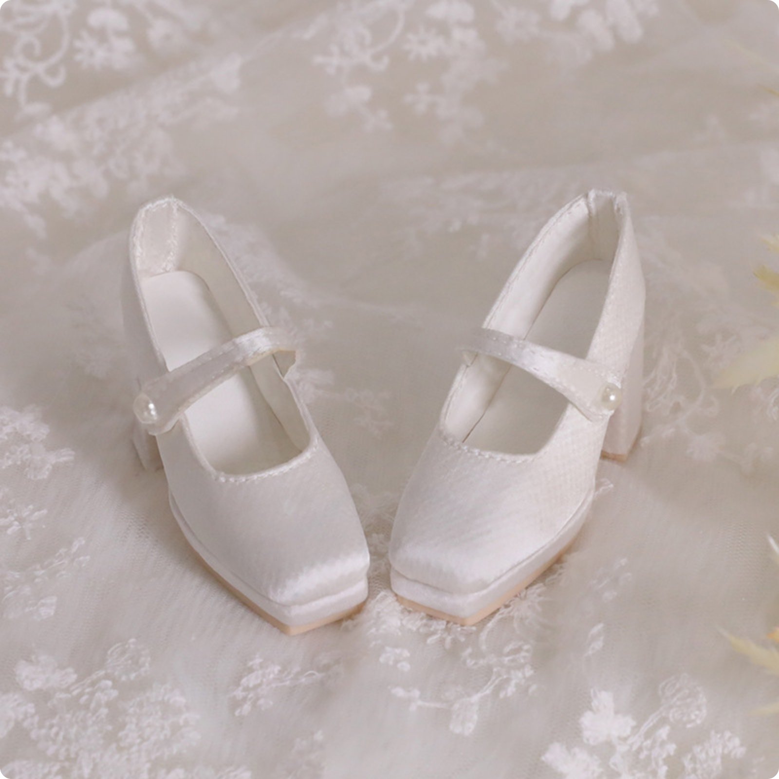 Bjd Doll Footwear Elegant 1/3 Scale Doll Shoes Ankle Strap