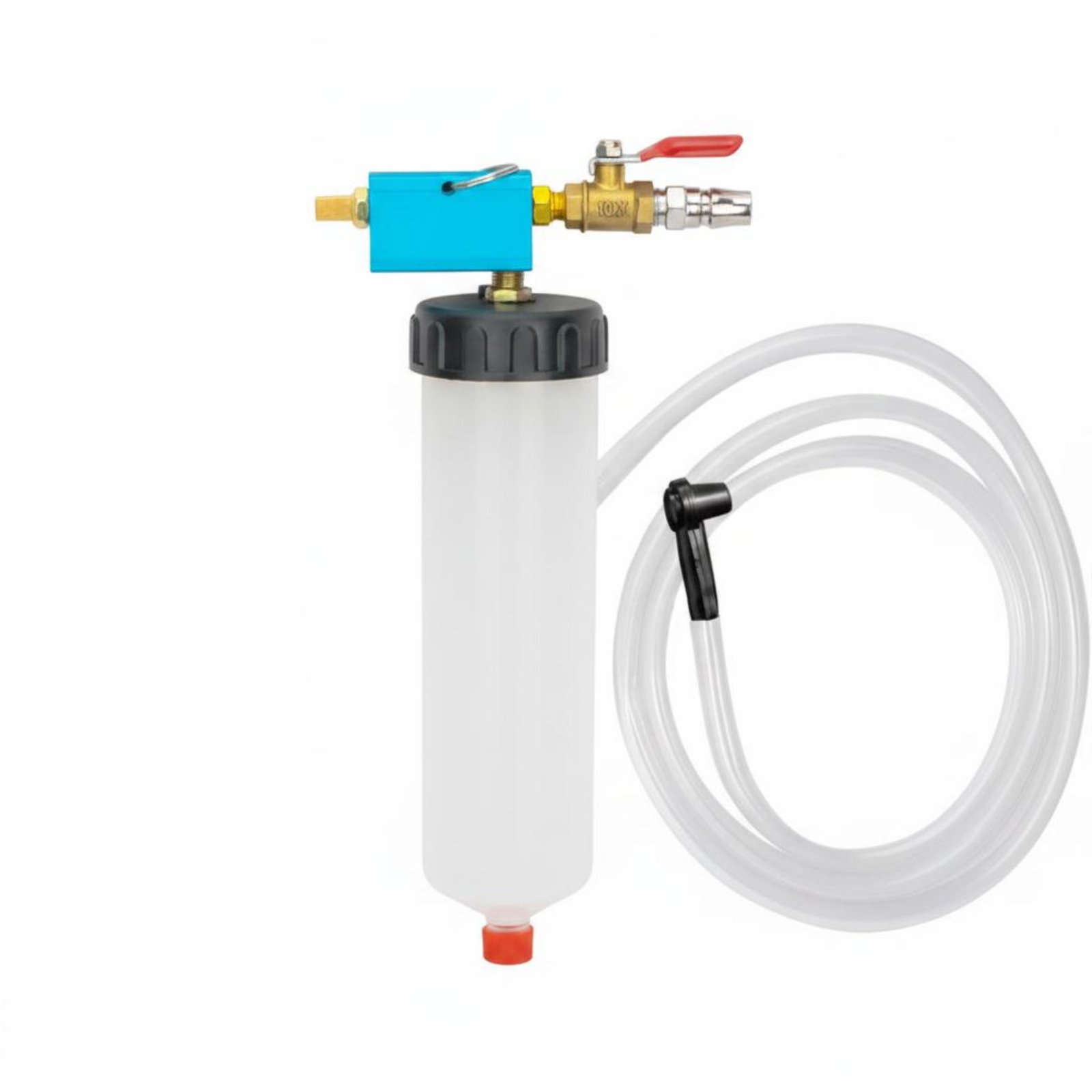 Pneumatic Brake Bleeder Easy to Use Brake Fluid Exchange Machine Air Filling Clutch Fluid Bleeder Kit for Mechanics, Garage