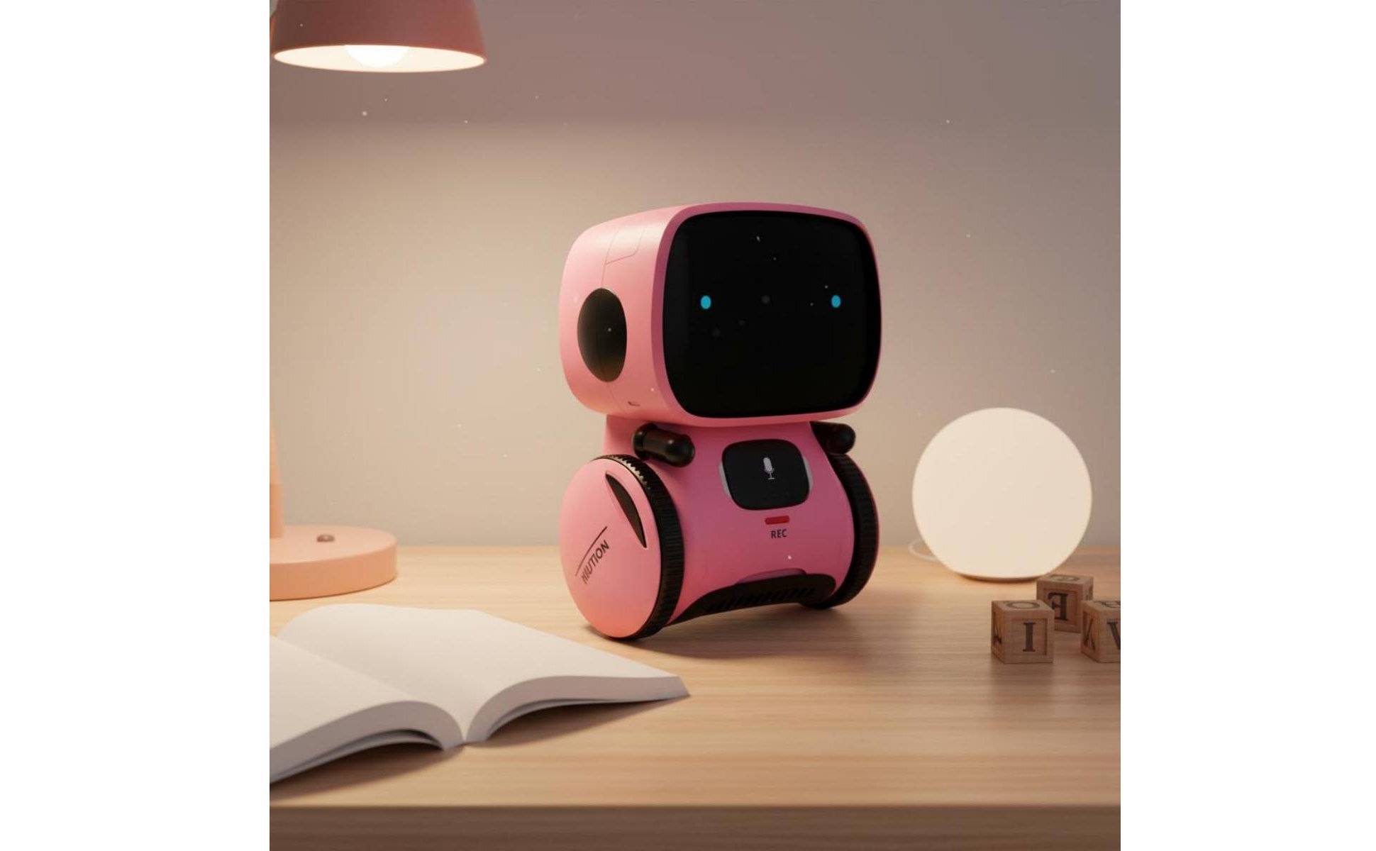 Robot Éducatif Interactif Enregistrement Vocal Robot Interactif pour tout-Petits