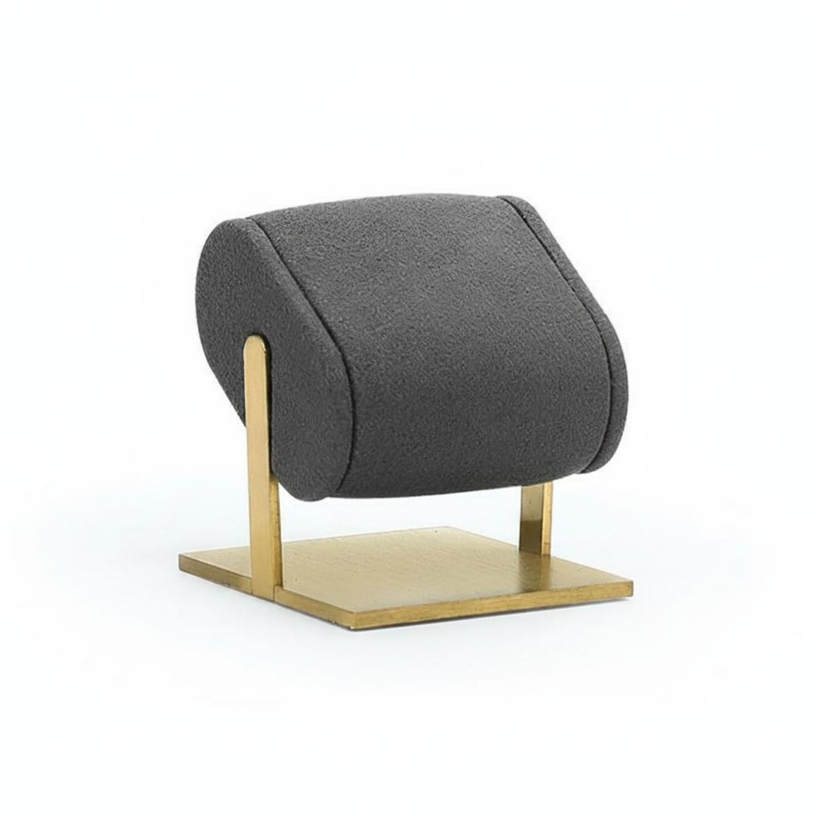 Scratch-Resistant Tiered Watch Display Stand Microfiber Watch Showcase Riser Set Easy to Arrange Luxury Look for Shop Window, Live Stream