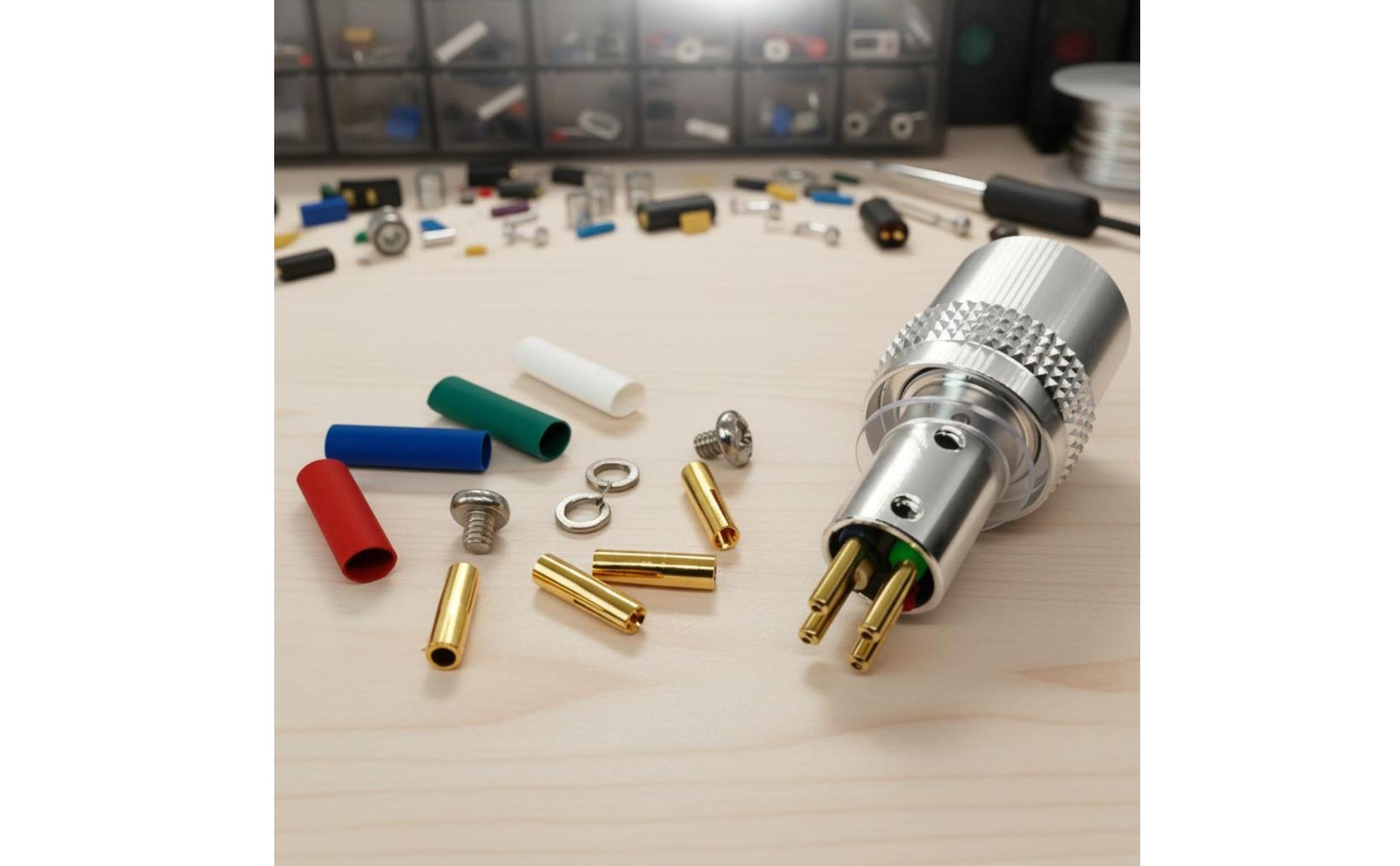 Technics Tonearm Connector CNC Machined Turntable Tonearm Socket Aluminum Alloy