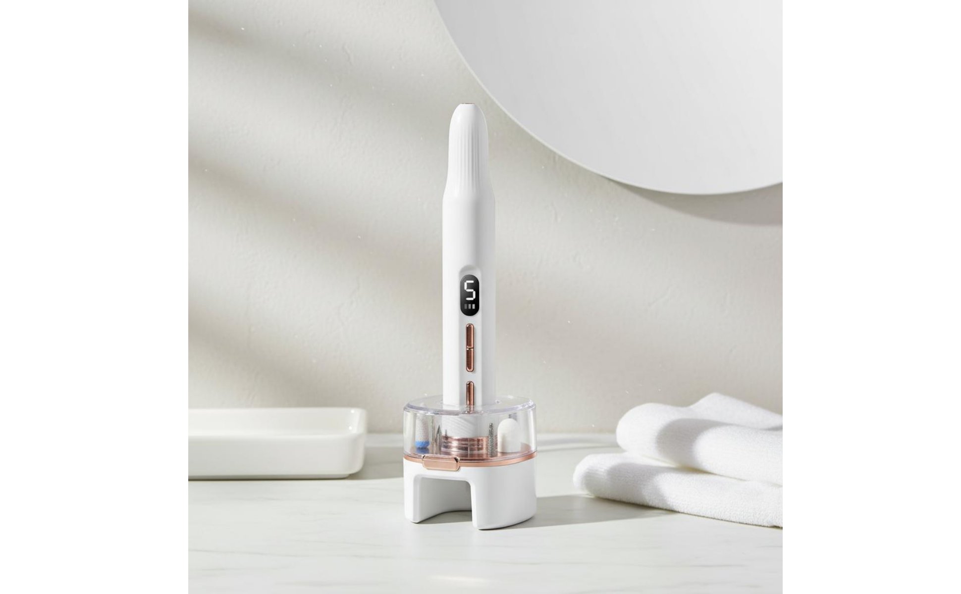 Portable Rechargeable Nail Grinder Forward and Counter-Rotation Rotation Nail