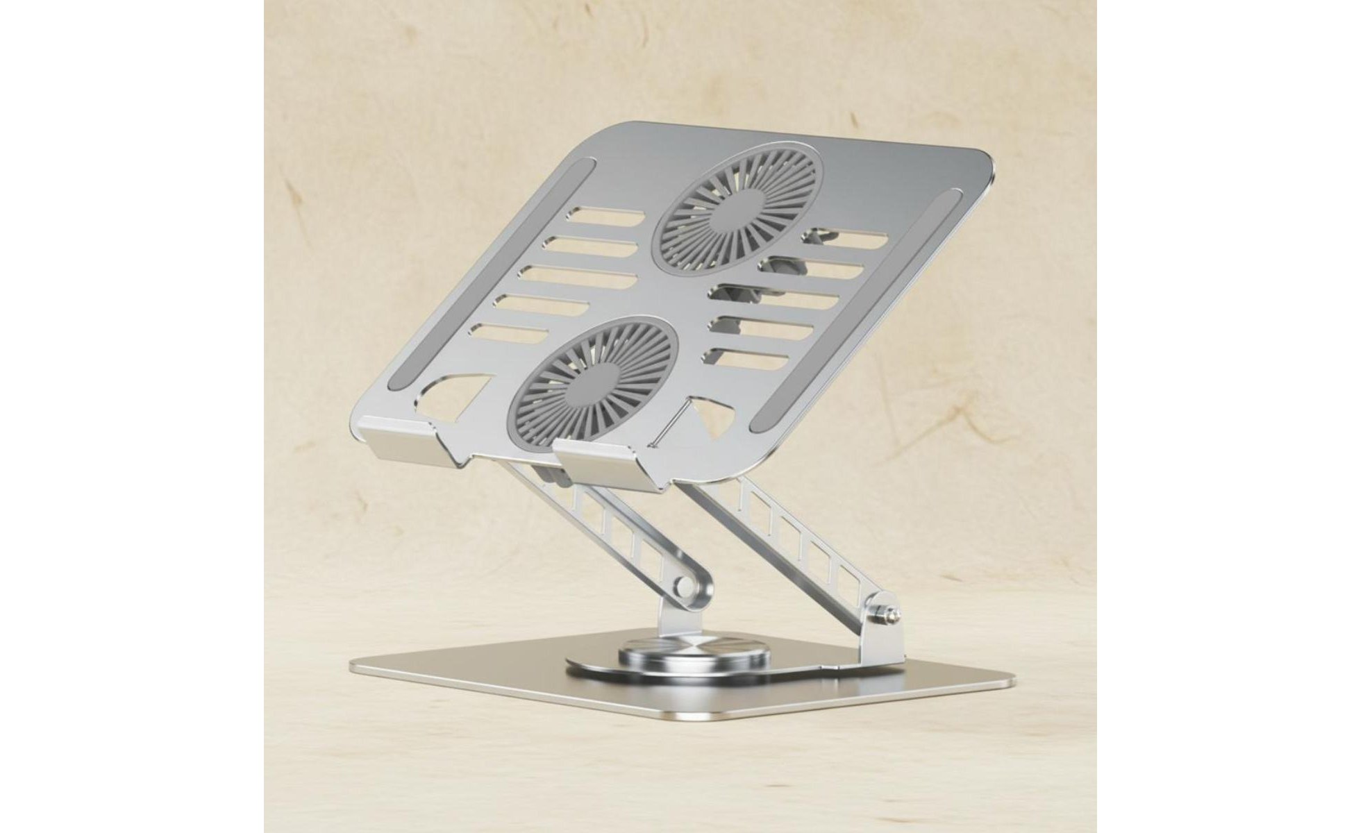 Aluminum Laptop Stand Multi Function Rotating Laptop Stand 360 Degree Rotation