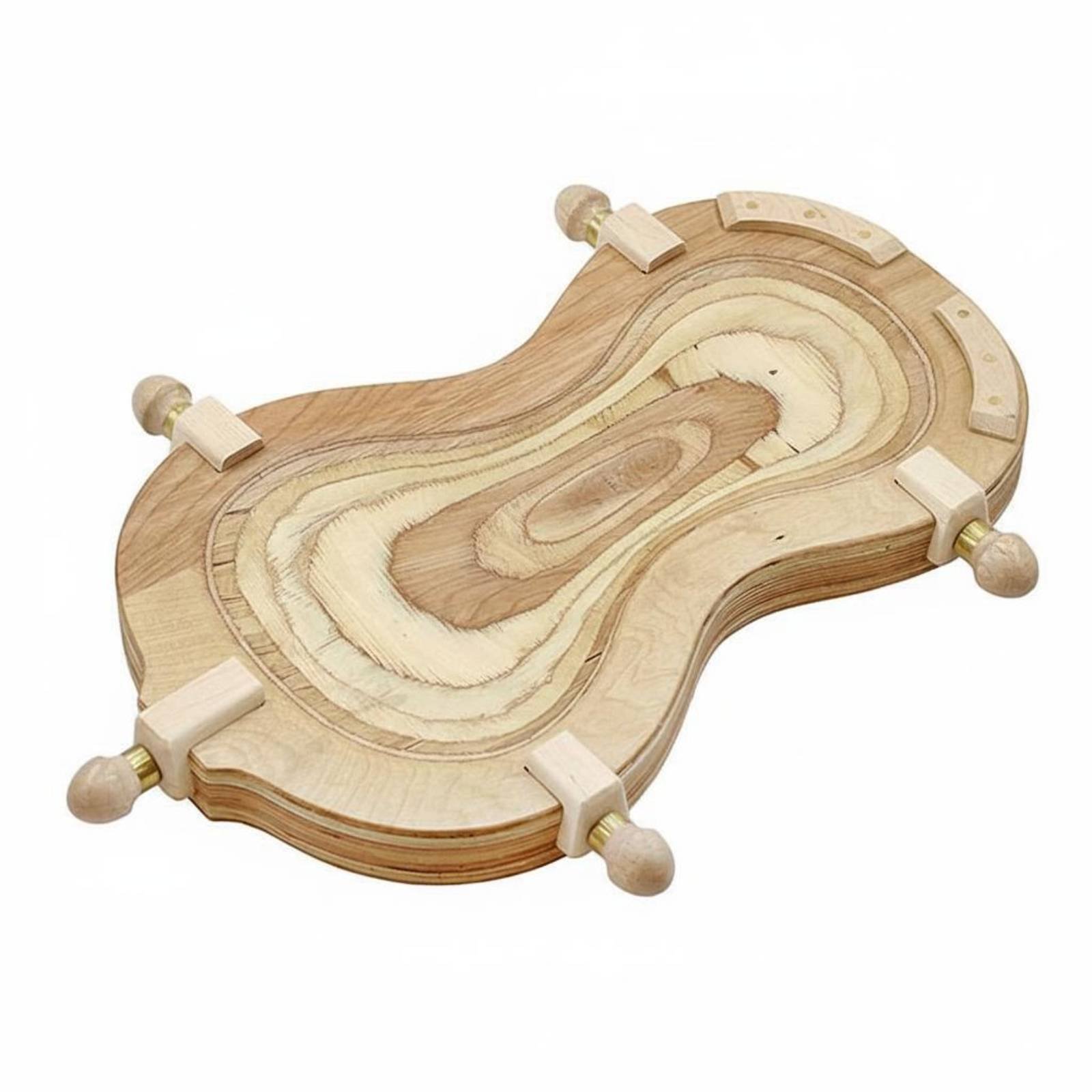 Full Size 4/4 Violin Mold Wooden Violin Plate Mold for Luthiers