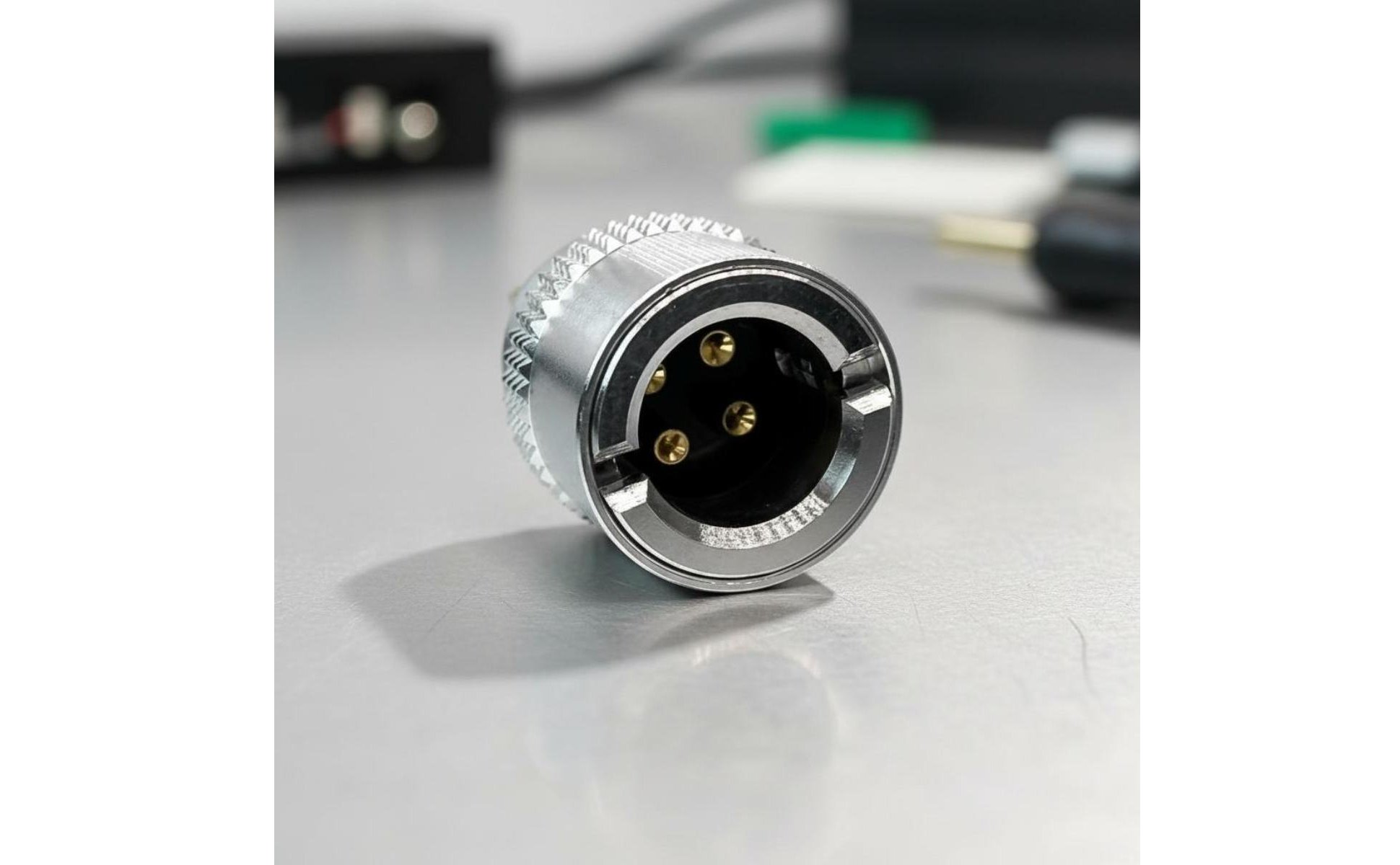 Technics Tonearm Connector CNC Machined Turntable Tonearm Socket Aluminum Alloy