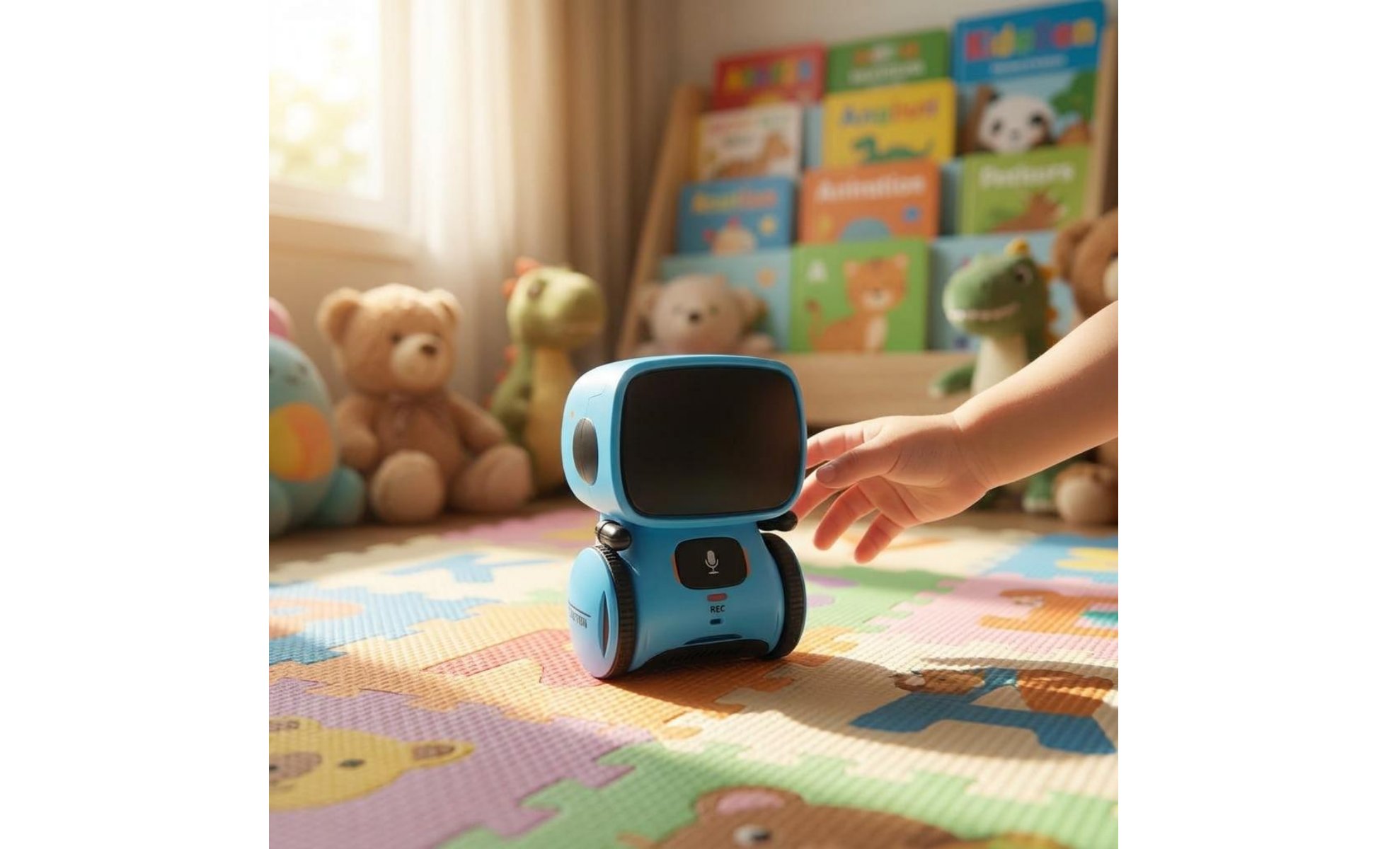 Robot Éducatif Interactif Enregistrement Vocal Robot Interactif pour tout-Petits