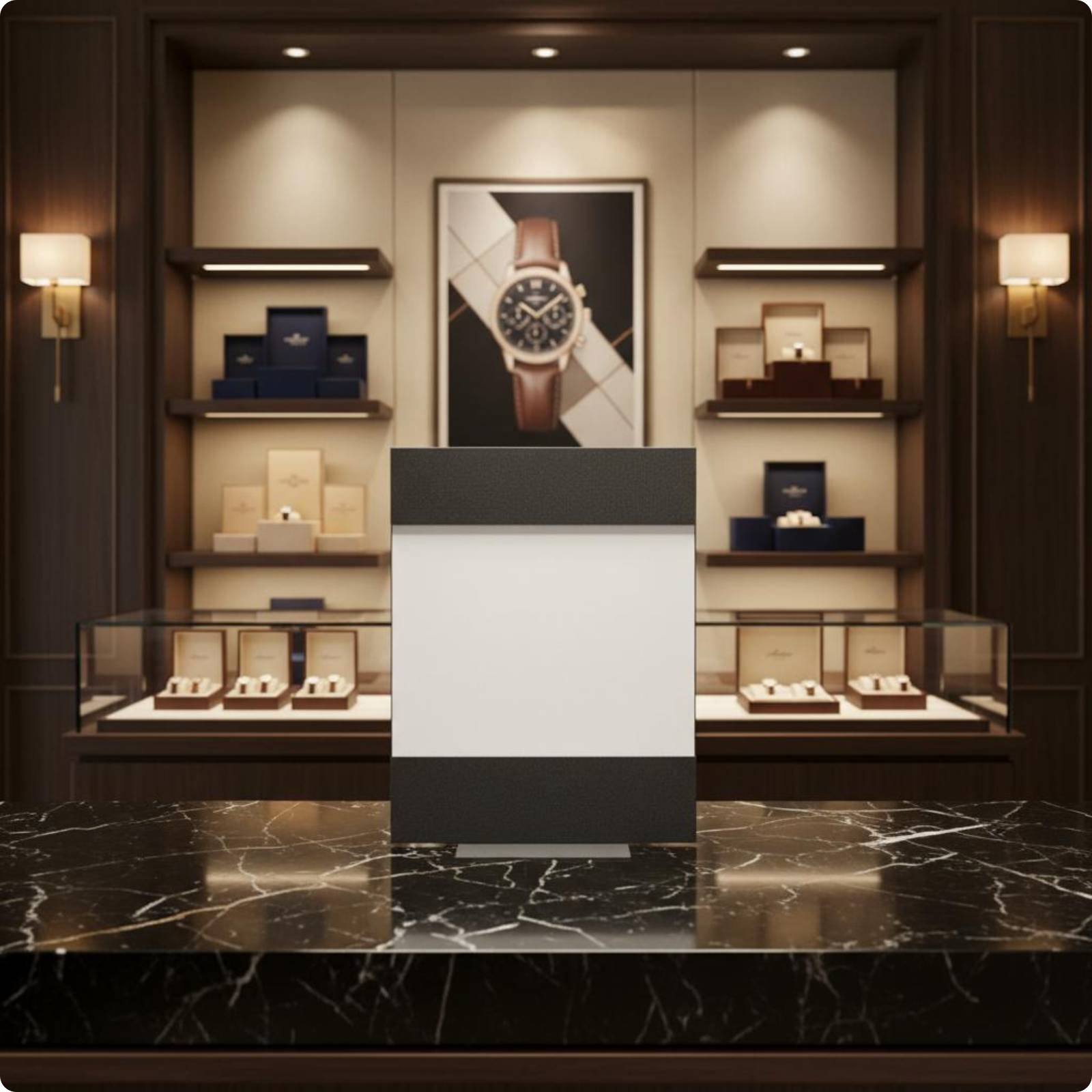 Tiered Watch Display Stand Luxury Look for Live Stream