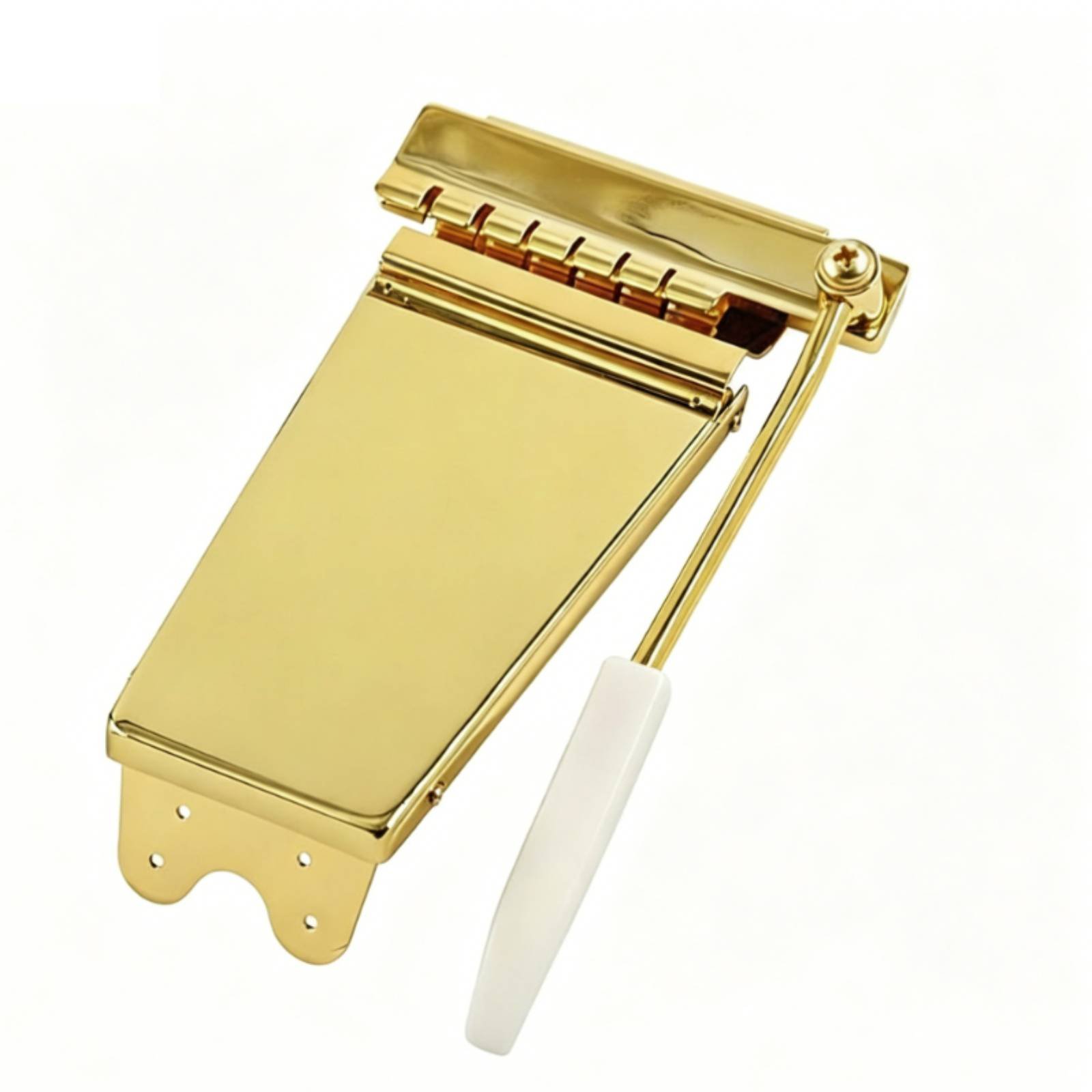 Upgrade Replacement LP S&G Guitar Bridge Easy to Install Jazz Tremolo Bridge Tuning Stability S&G Type Tailpiece Sustain Improvement for Repair
