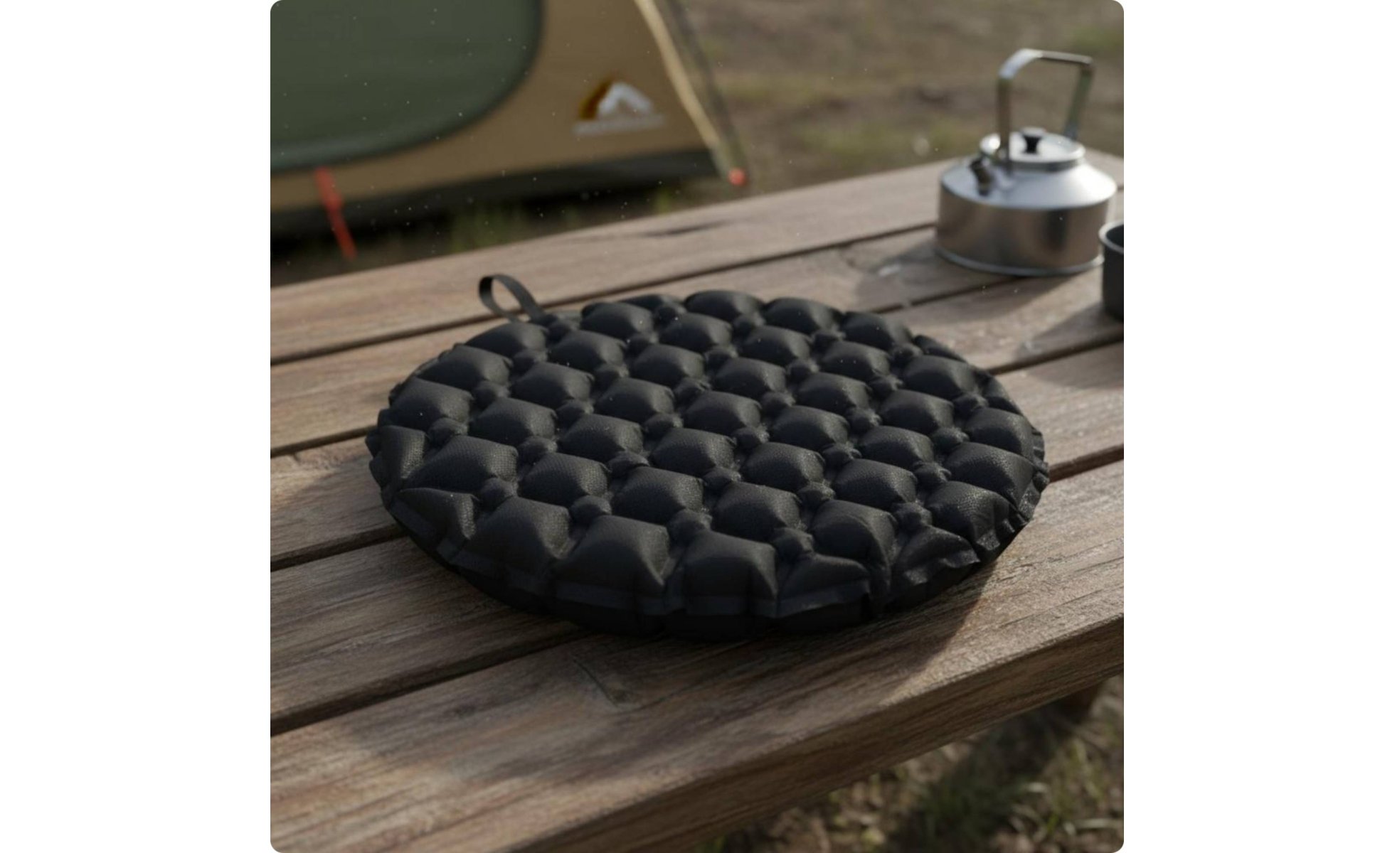 Inflatable Camping Pad Lightweight Inflatable Seat Pad Small