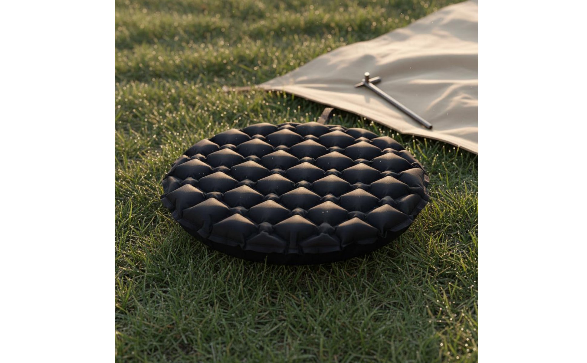 Inflatable Camping Pad Lightweight Inflatable Seat Pad Small