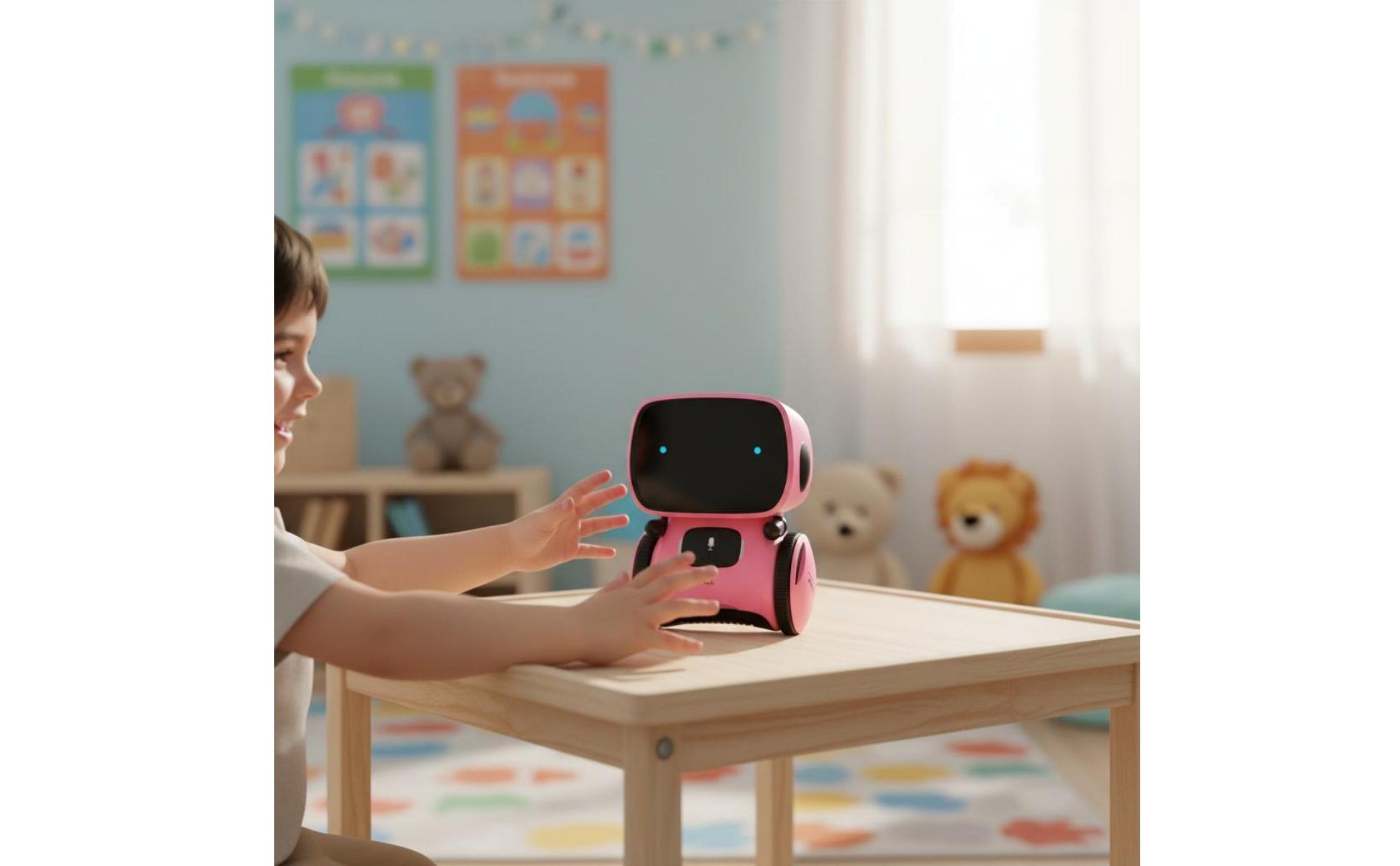 Robot Éducatif Interactif Enregistrement Vocal Robot Interactif pour tout-Petits