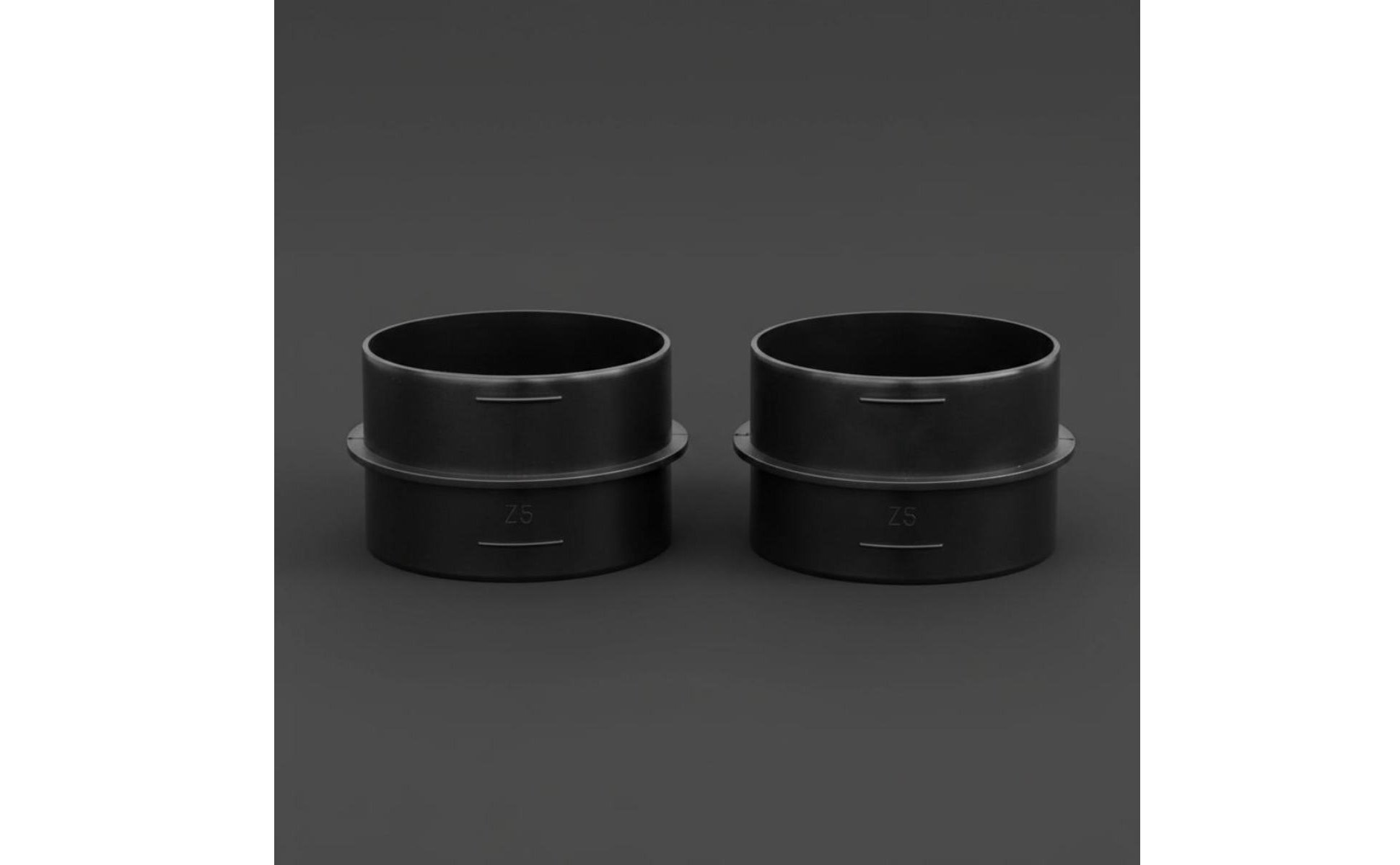 2 Pièces Raccord Droit 75 Mm Résistant à L And A Chaleur Jonction de Tube 75 Mm