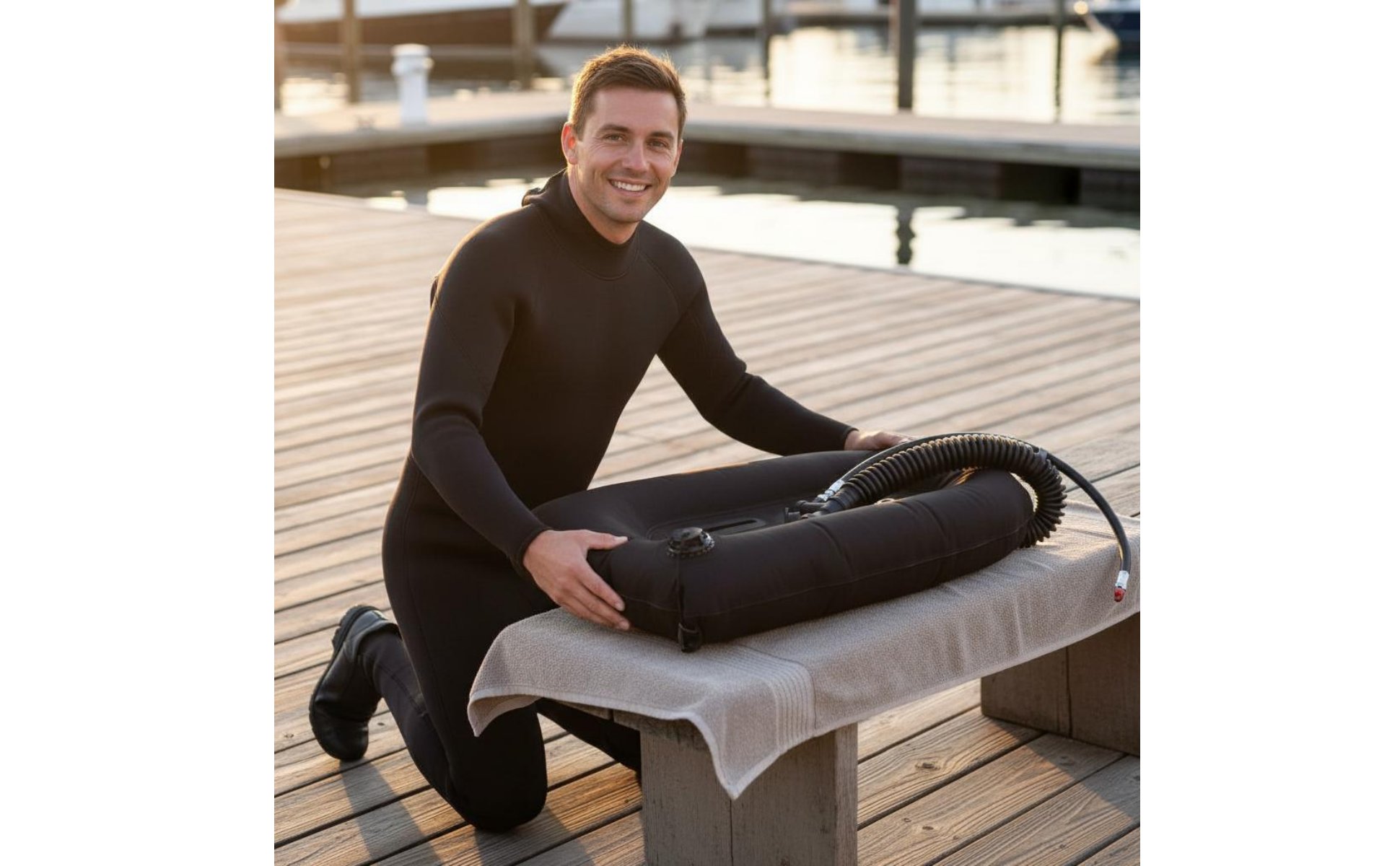 Donutbuoyancy Device 23 Lbs Auftrieb Donut Wing 1050D Nylon