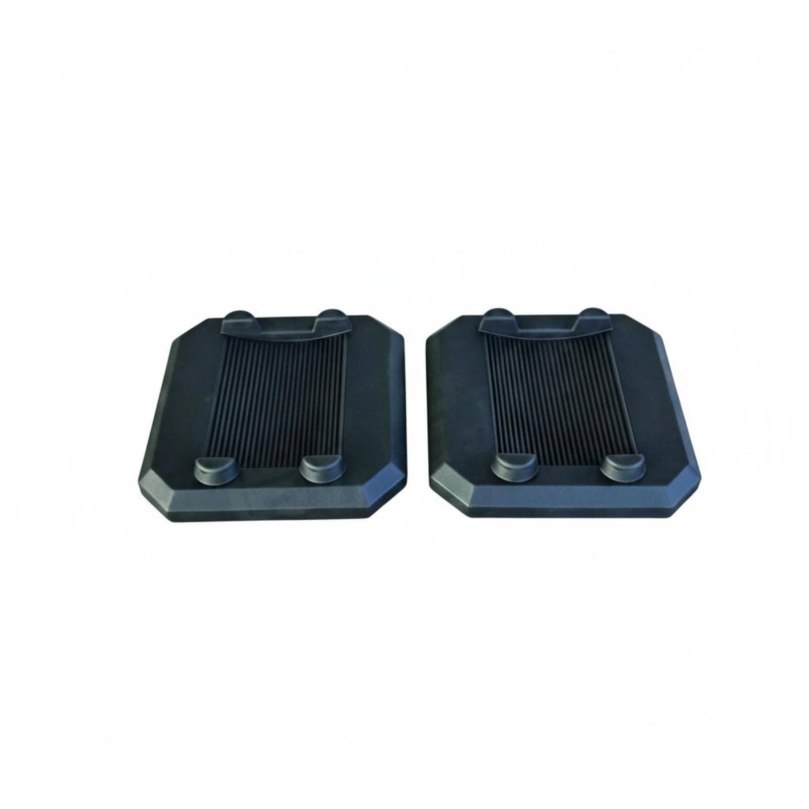 8 Pieces Rubber Griddle Leveling Kit Black Griddle Leveling Shims Easy to Install Grilling Accessory Long-Lasting