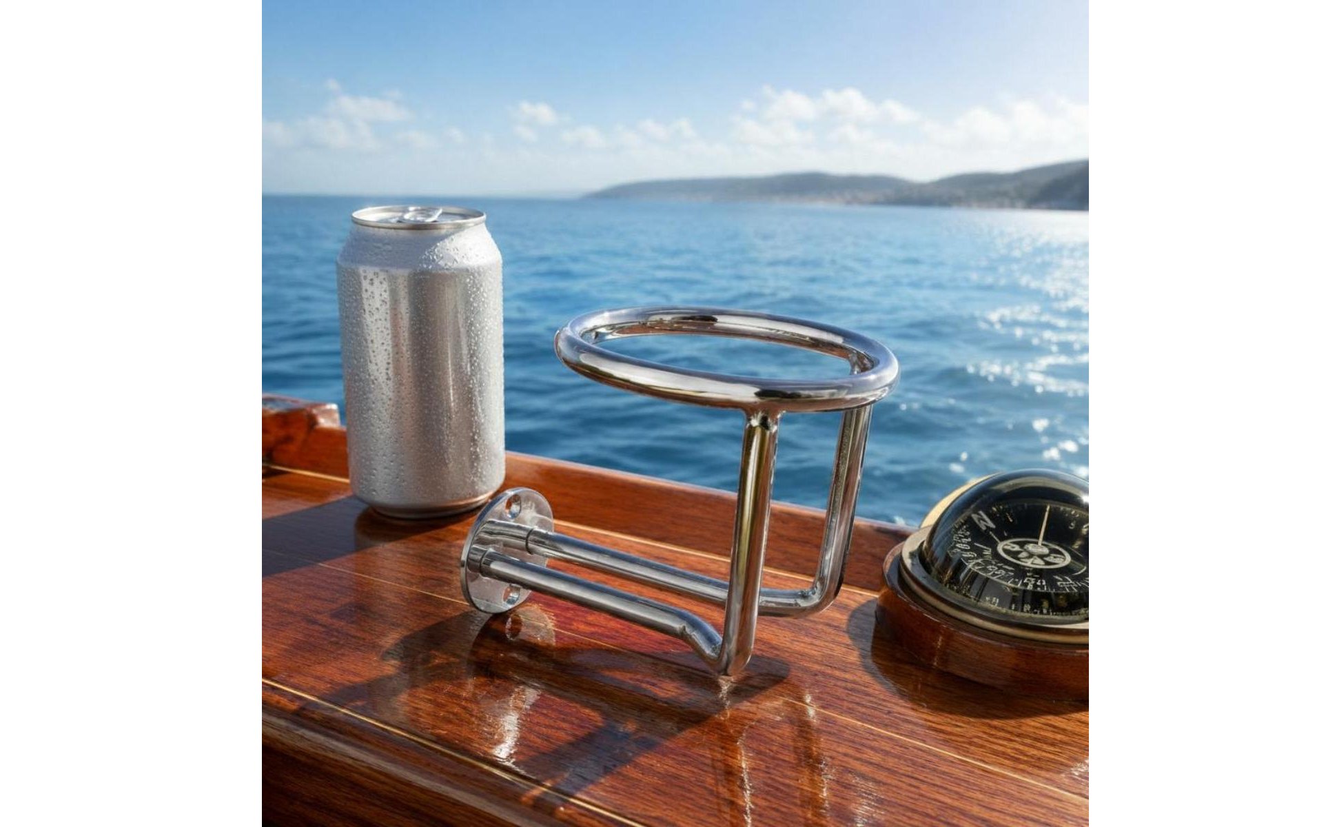 Stainless Steel Drink Holder Boat Drink Holder Rust-Resistant for RV