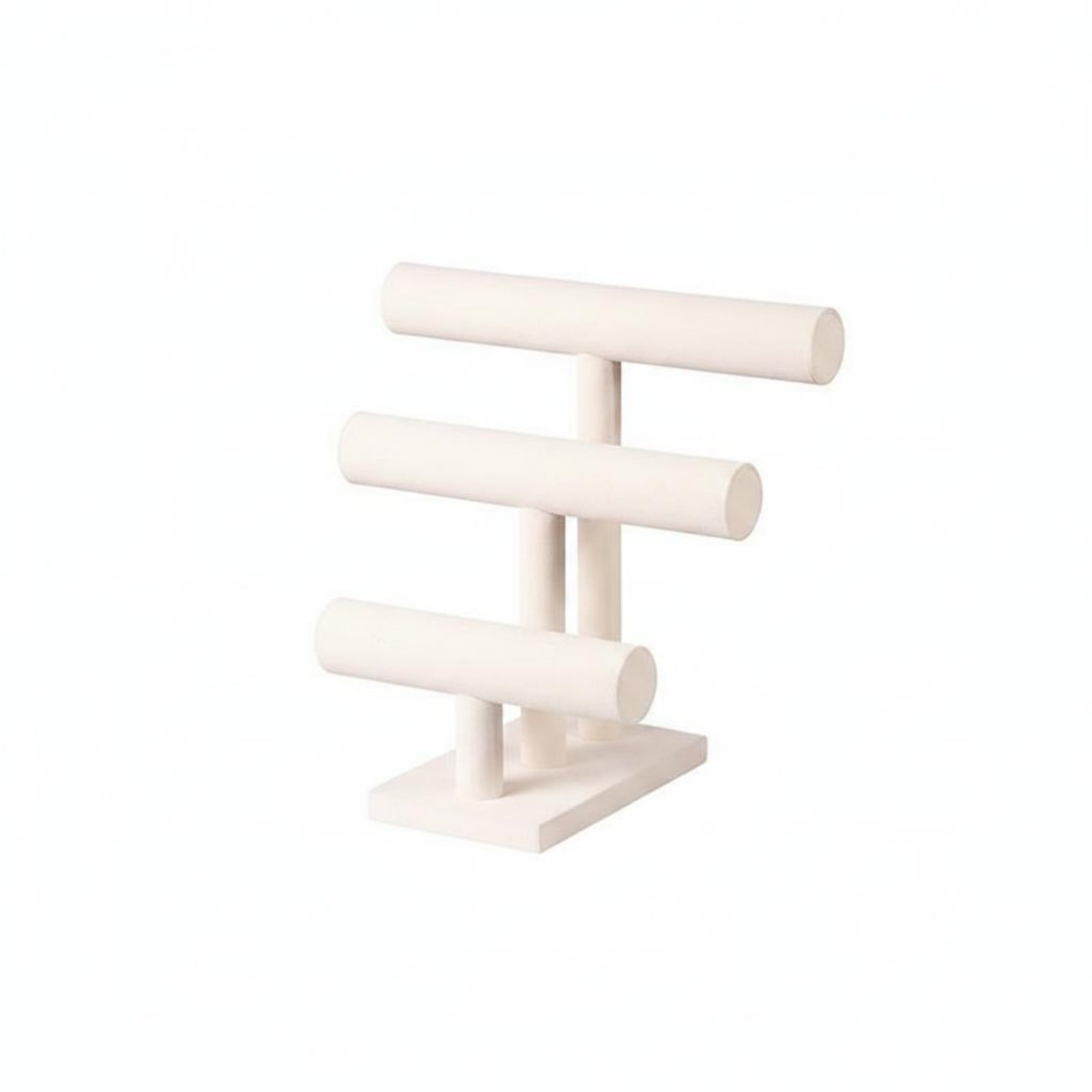 Velvet Covered Bracelet Display Stand Multi-Level Design Watch Bracelet Stand Scratch Protection Jewelry Display Organizer for Shop Owners, Retail Shop, Boutique