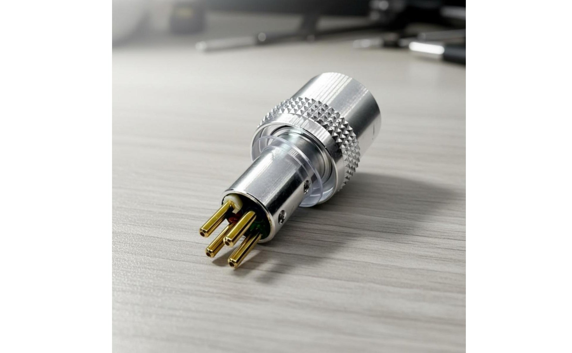 Technics Tonearm Connector CNC Machined Turntable Tonearm Socket Aluminum Alloy