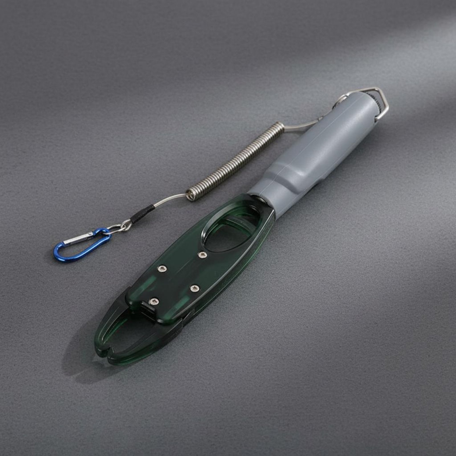 2 Stück Fischzange mit Waage Einhandbedienung Angelgriffzange für Angeln, Boot - Produktbild 2