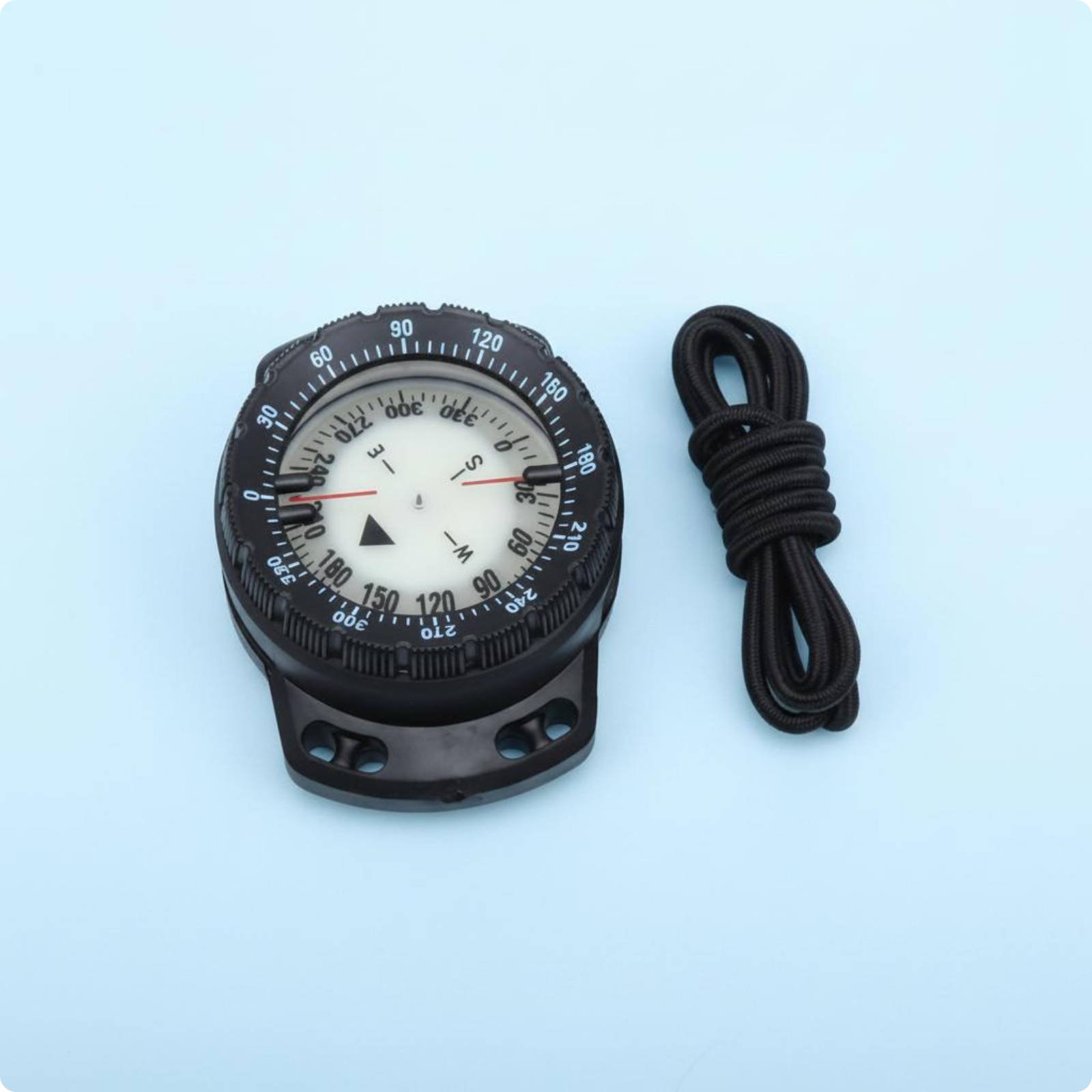 Bungee Compass Easy to Attach BCD Compass Precise Navigation for Divers