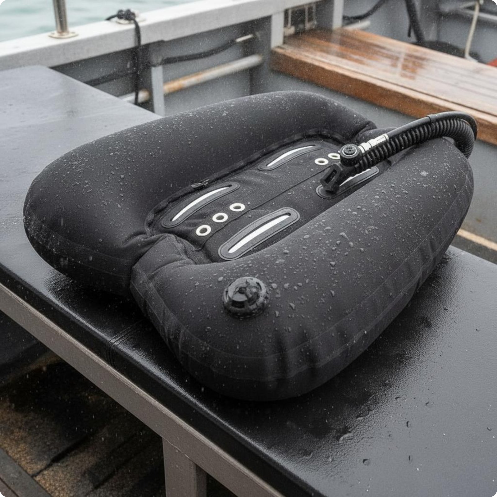45 Lb Buoyancy Compensator 1050D Nylon Shell Diving Buoyancy Compensator