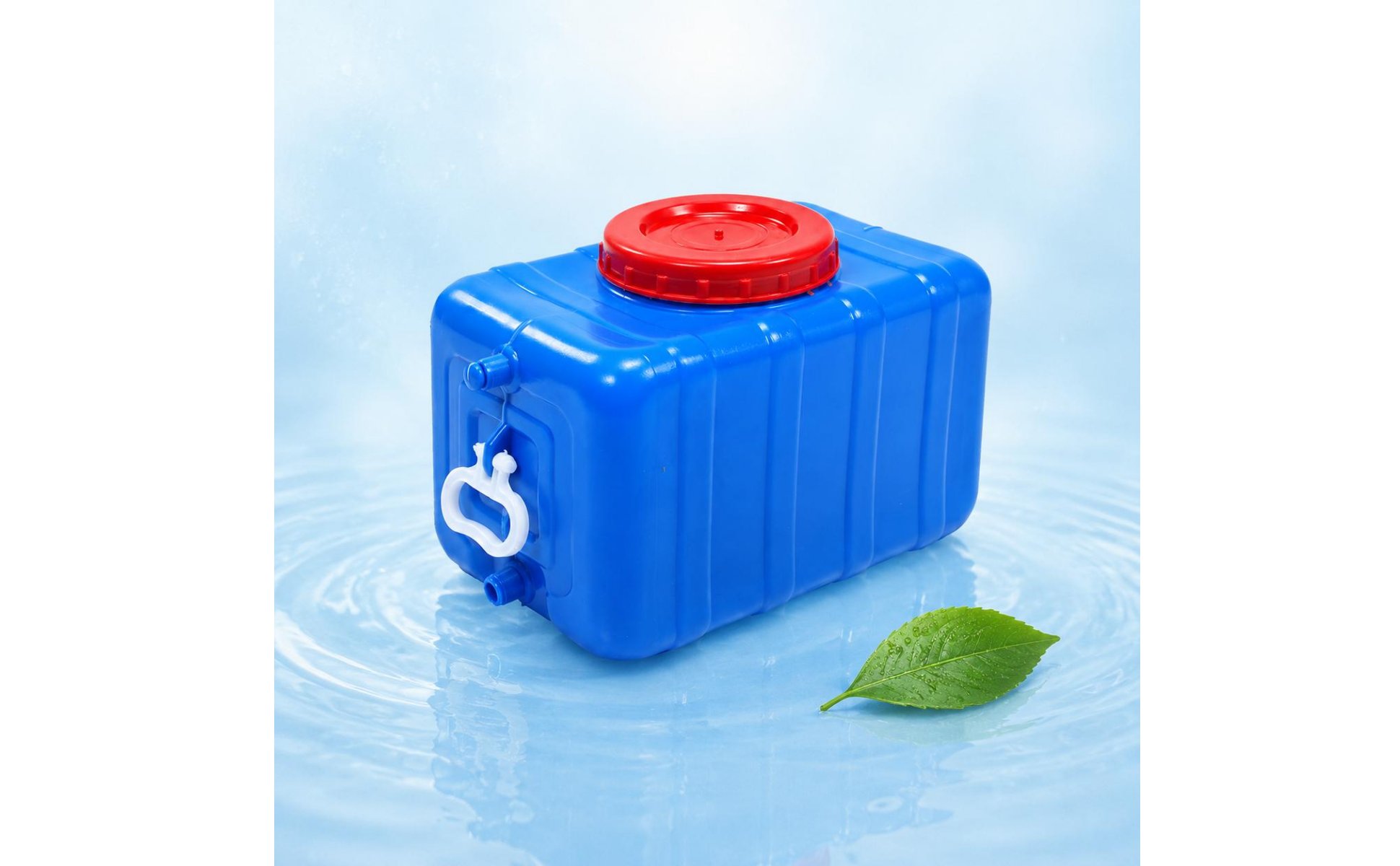 Wassertank Lebensmittelecht horizontaler Wassertank dickwandig