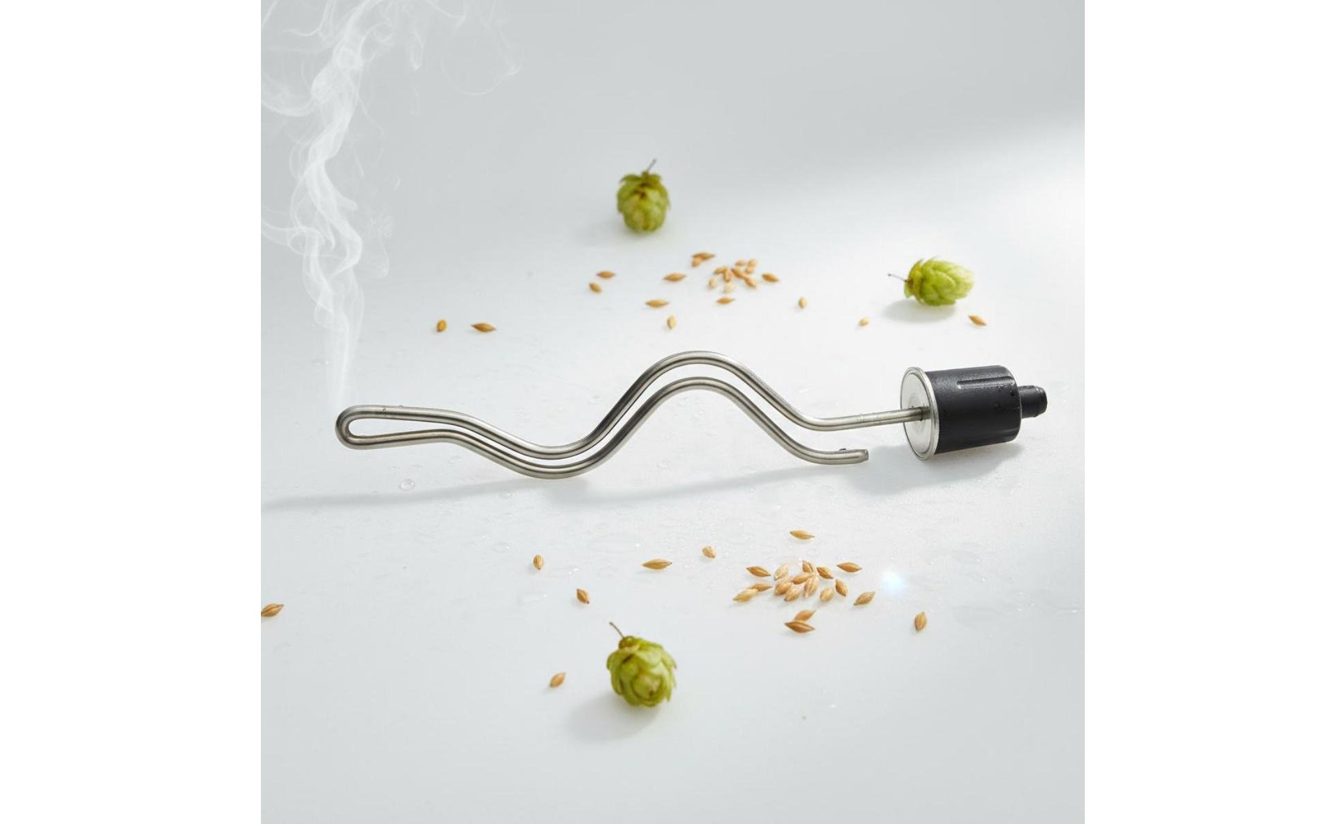 SUS304 2 Inch Rapid-Fit Heating Component Easy to Install 3600W Brew Heating Rod Even Heat Stainless Steel Immersion Heater