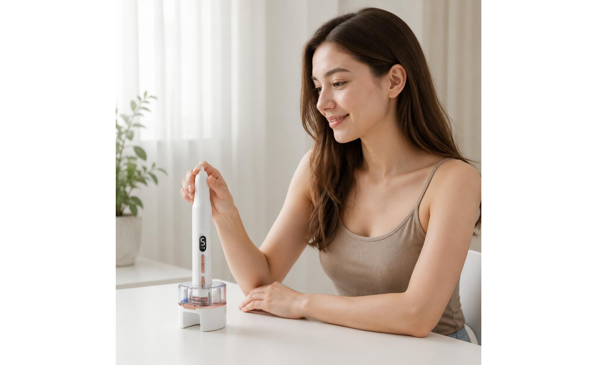 Portable Rechargeable Nail Grinder Forward and Counter-Rotation Rotation Nail