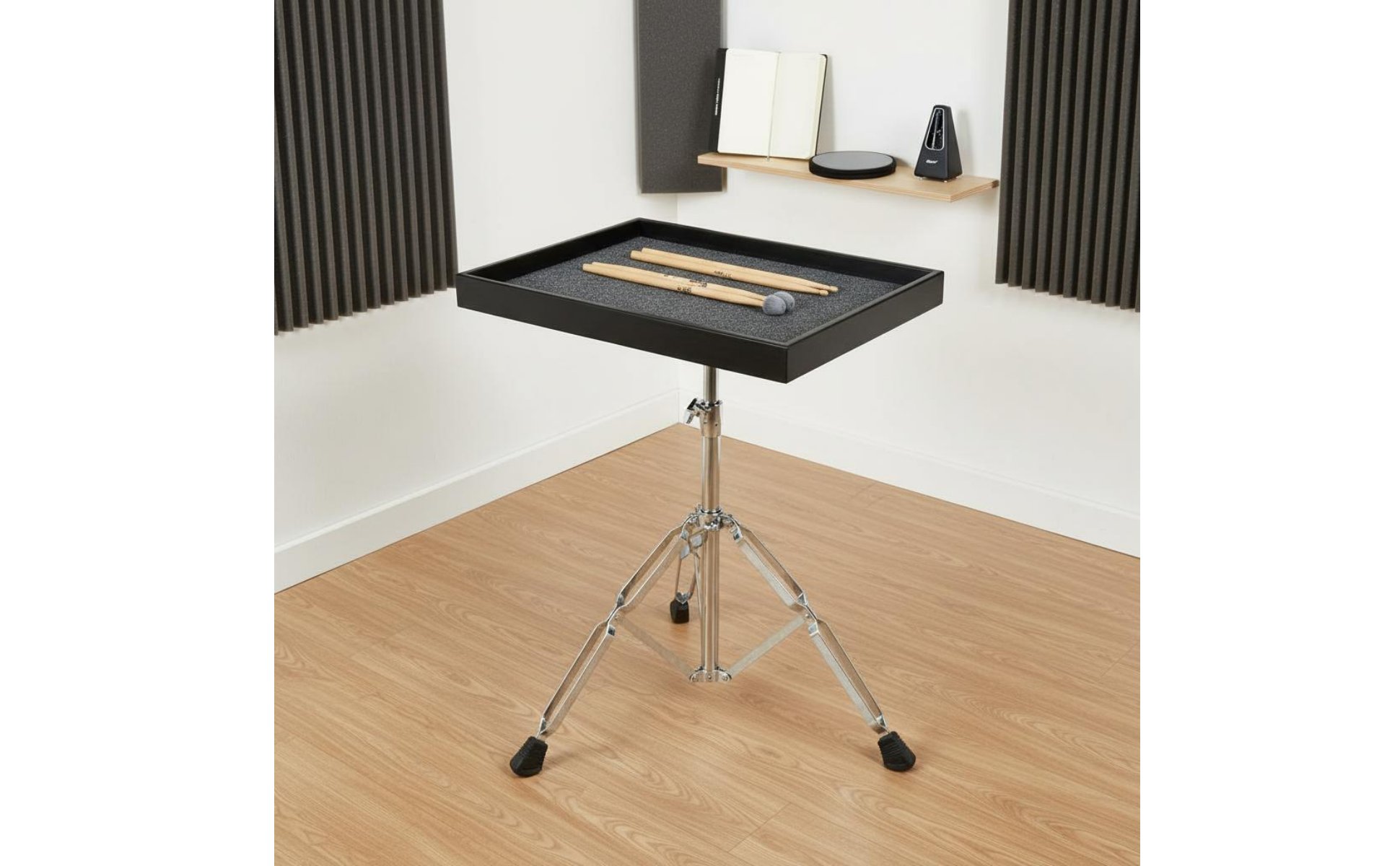 Percussion-Ablagetisch mit Ständer Multifunktional Marimba-Schlägelablage
