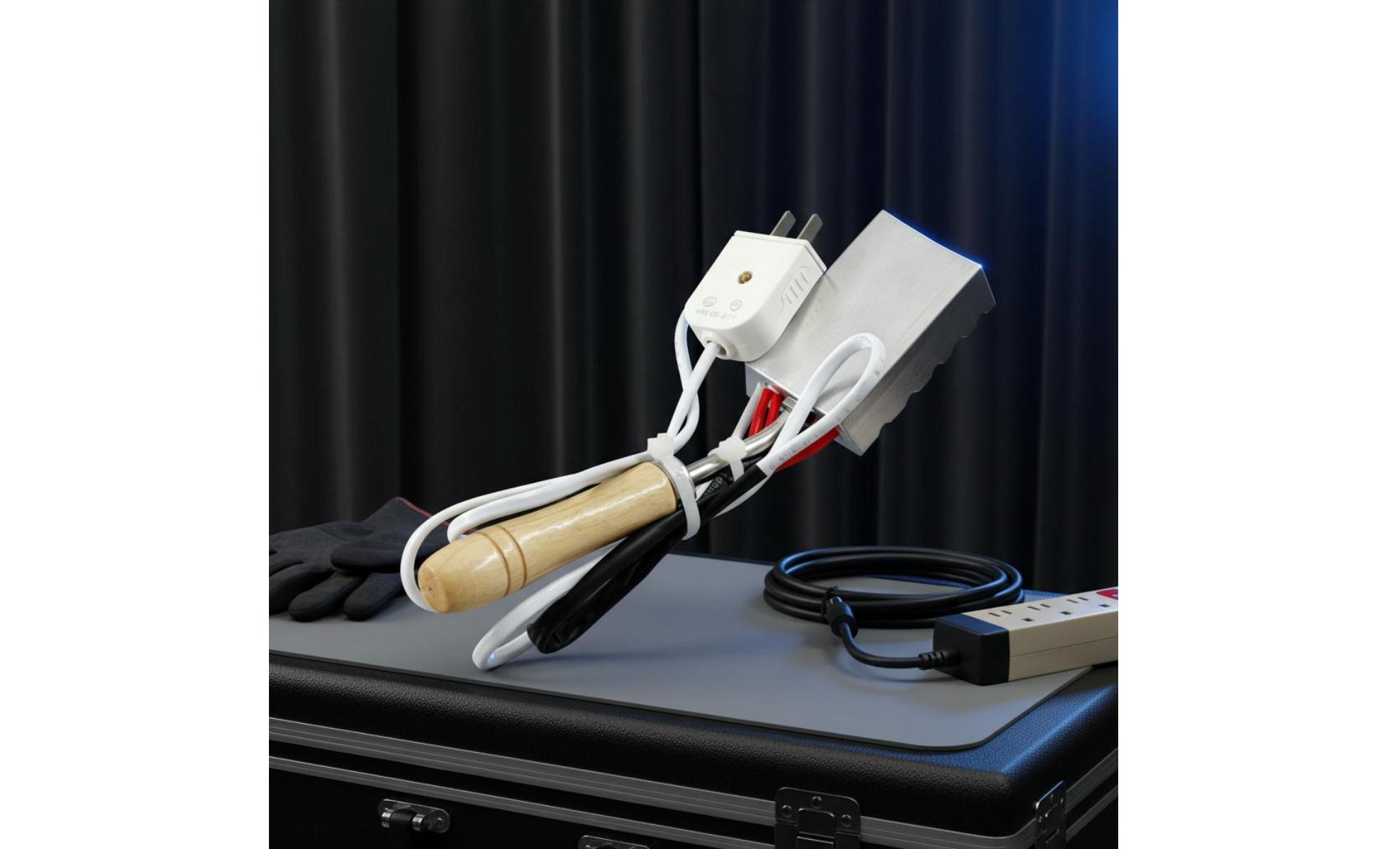 High Temperature Heated Fret Removal Tool Precision Repair Guitar Bridge Removal Tool for Luthiers, Workshop, Music Shop