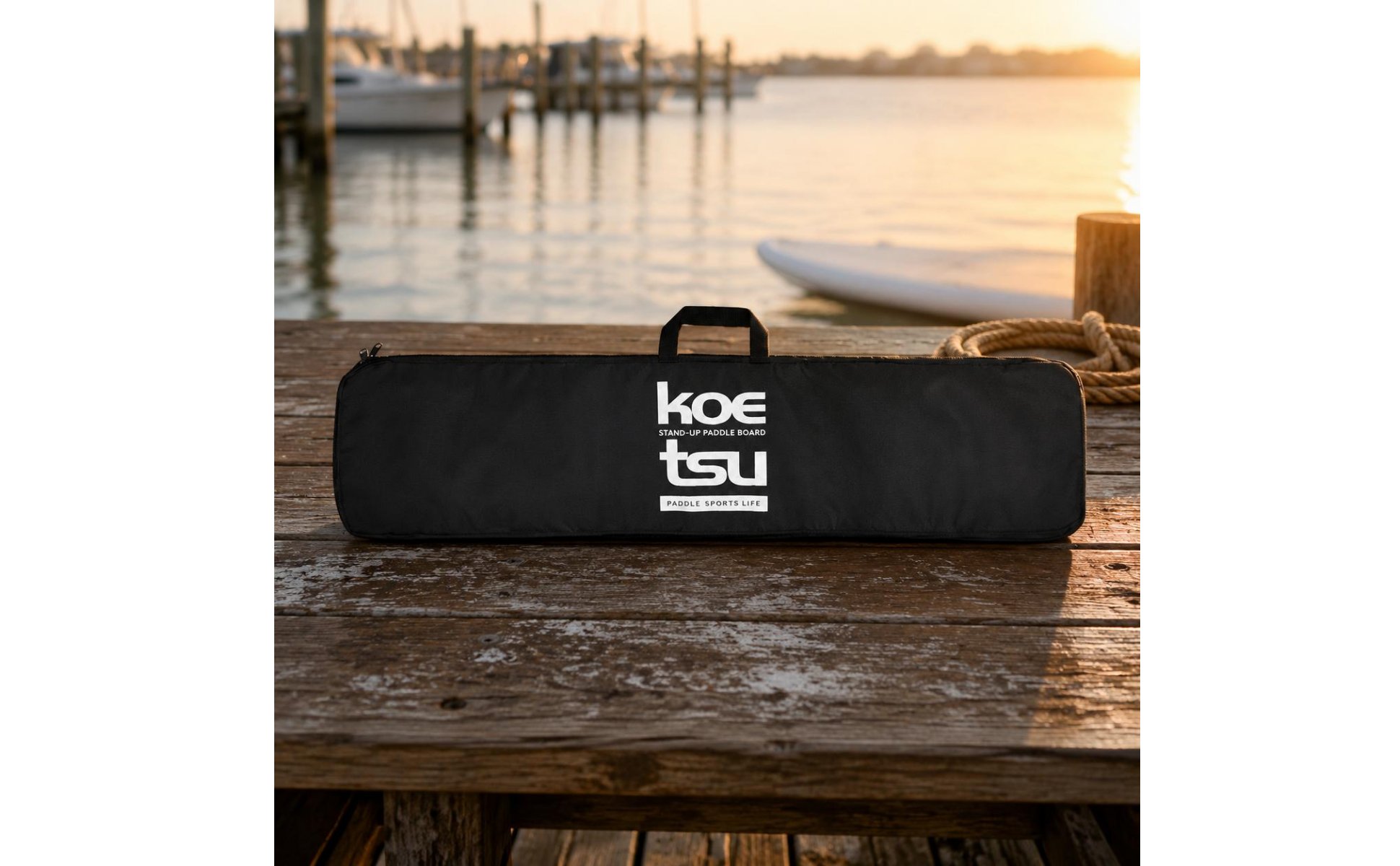 Three Section Paddle Bag Portable Double Ended Paddle Case Sturdy for Paddlers