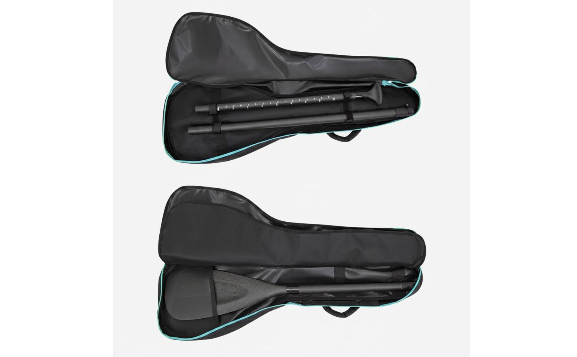 Three Section Paddle Bag Portable Double Ended Paddle Case Sturdy for Paddlers